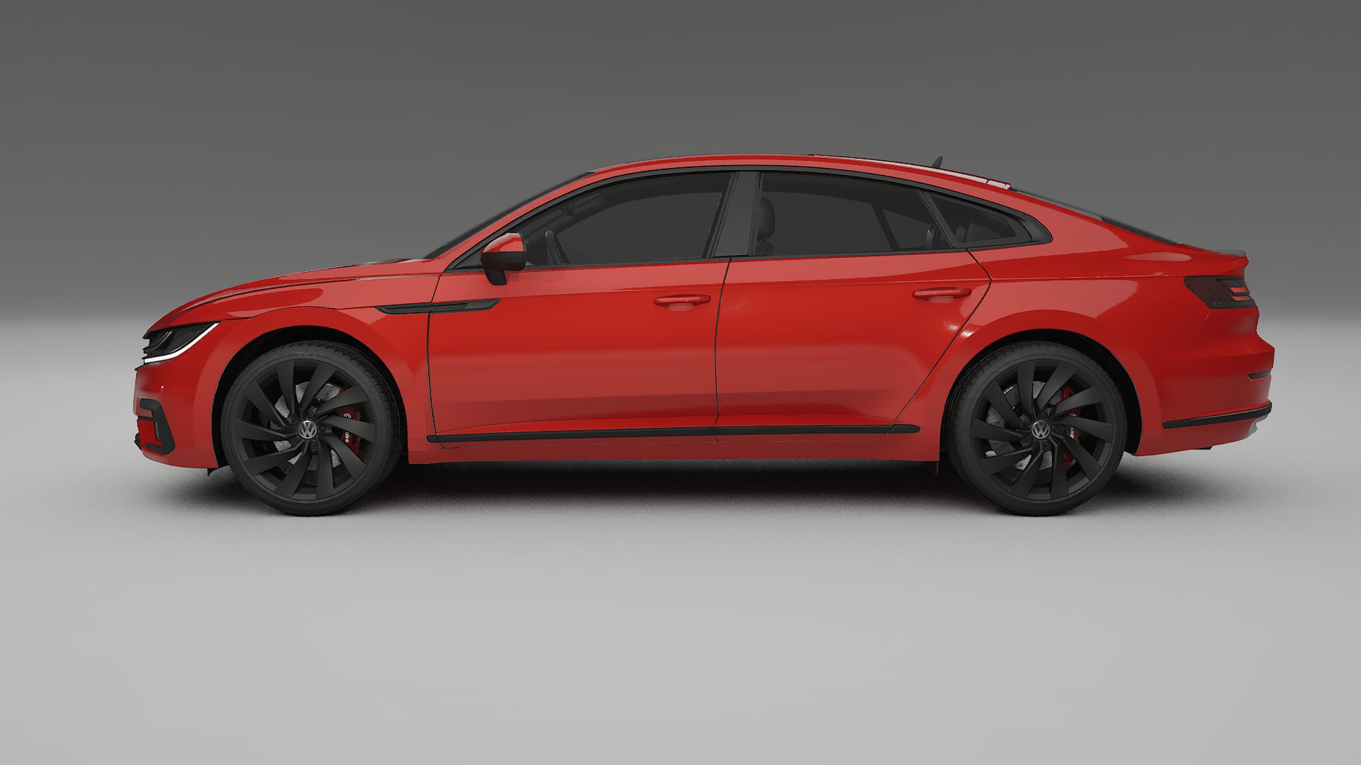 VW Arteon R 3H prefacelift pre LCI TPU Lackskyddsfilm | BLAZE Färgskiftande PPF – Komplett Förskuret Kit