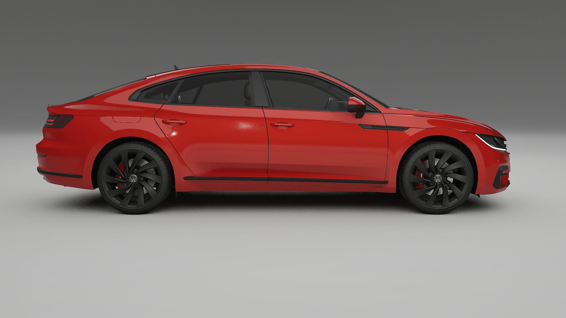 VW Arteon R 3H prefacelift pre LCI TPU Lackskyddsfilm | BLAZE Färgskiftande PPF – Komplett Förskuret Kit