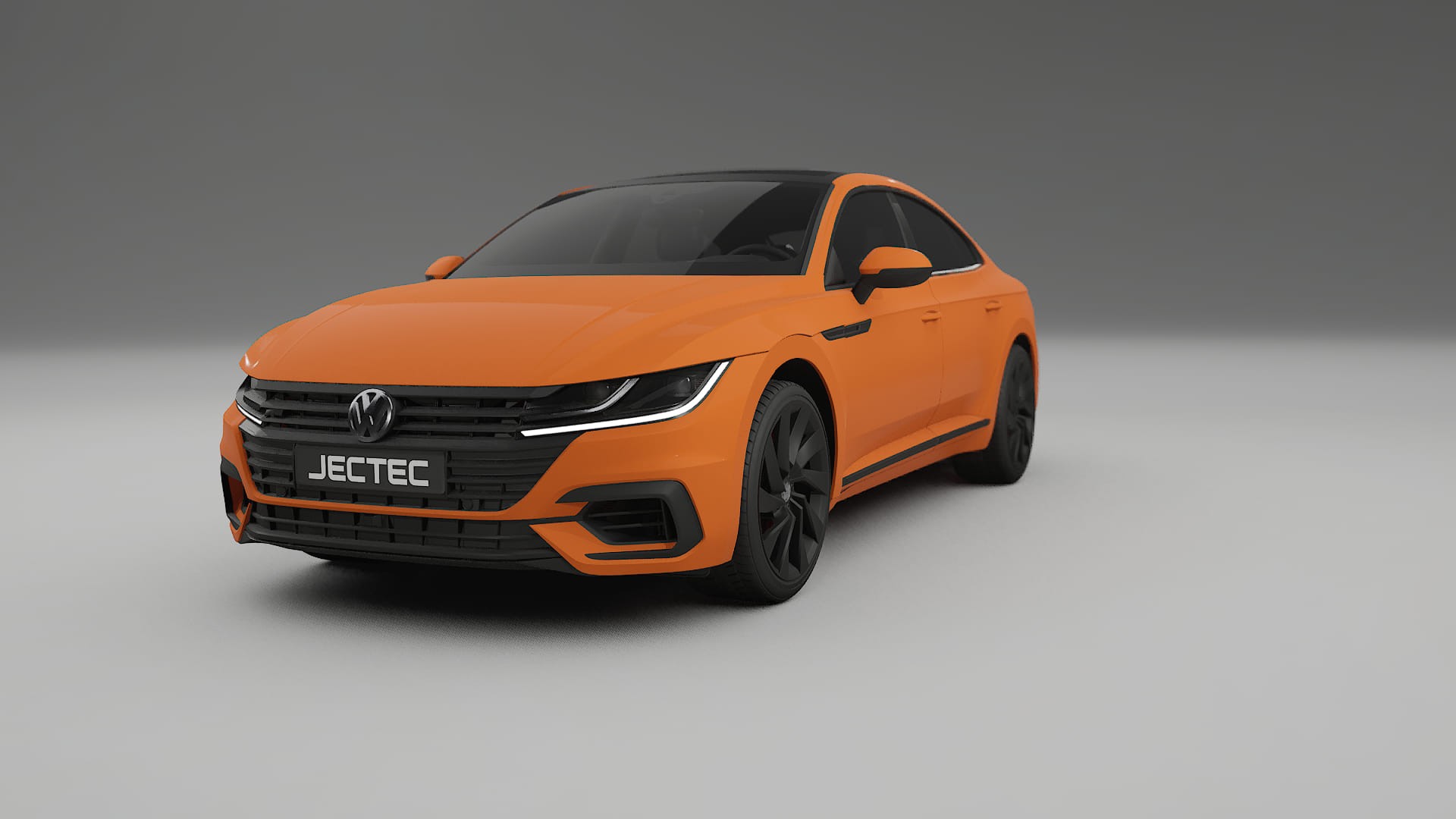 VW Arteon R 3H prefacelift pre LCI TPU Lackskyddsfilm | ROCKET Färgskiftande PPF – Komplett Förskuret Kit