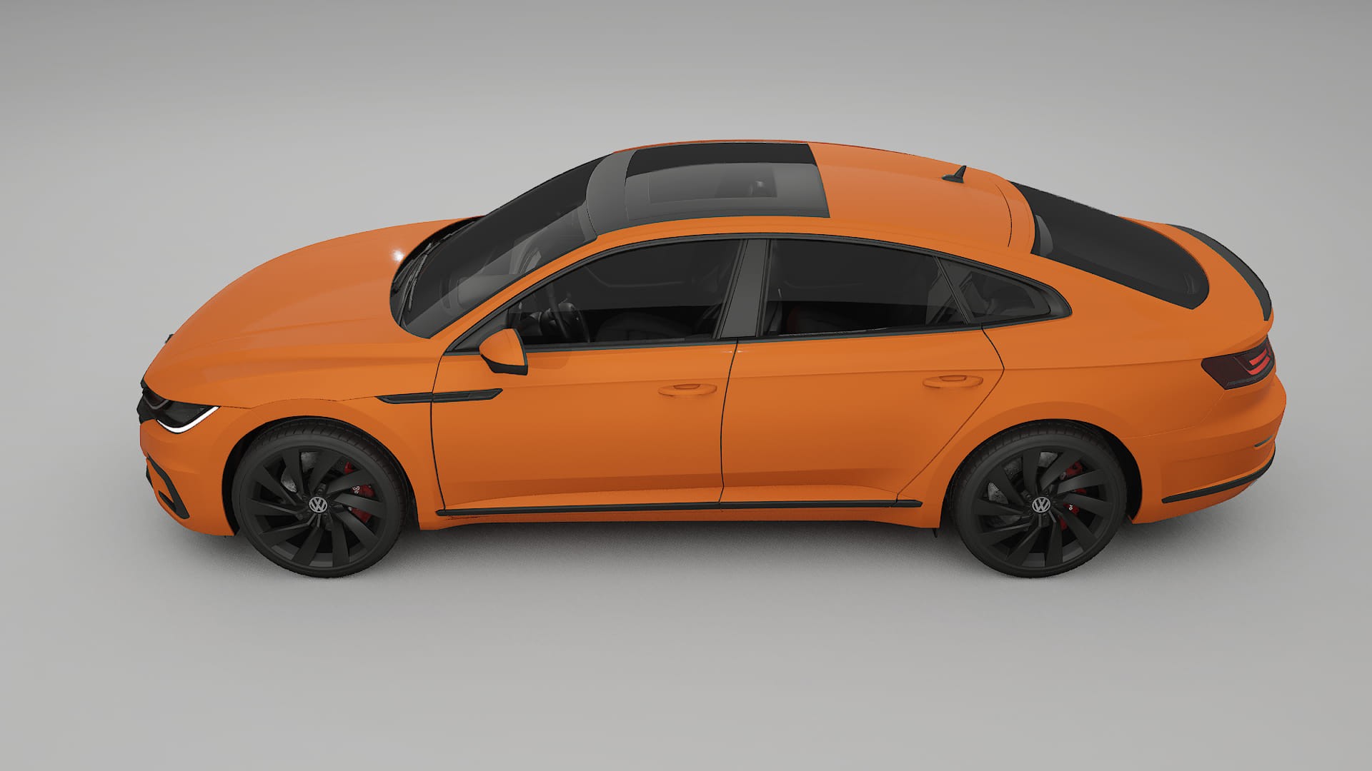 VW Arteon R 3H prefacelift pre LCI TPU Lackskyddsfilm | ROCKET Färgskiftande PPF – Komplett Förskuret Kit