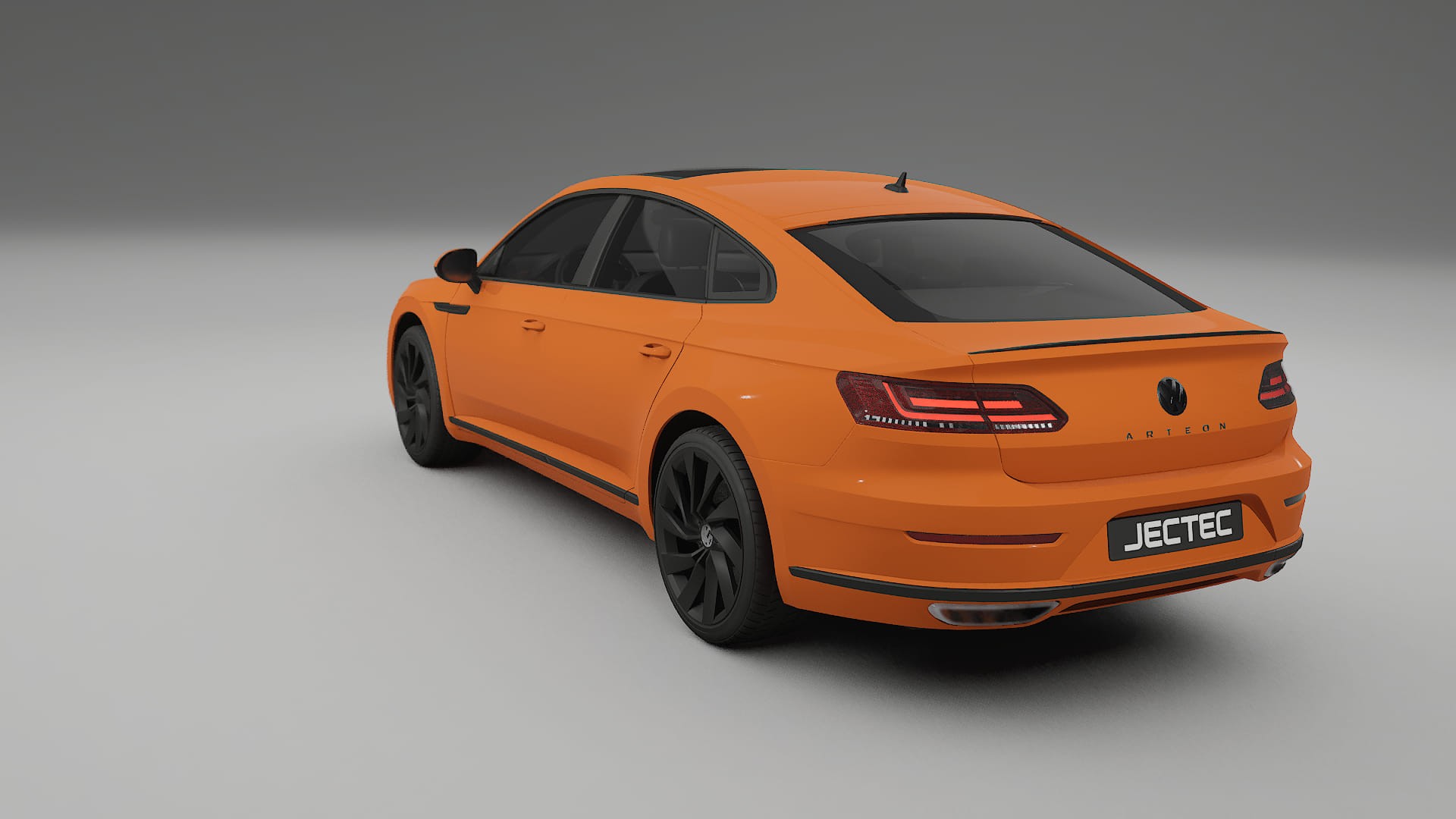 VW Arteon R 3H prefacelift pre LCI TPU Lackskyddsfilm | ROCKET Färgskiftande PPF – Komplett Förskuret Kit