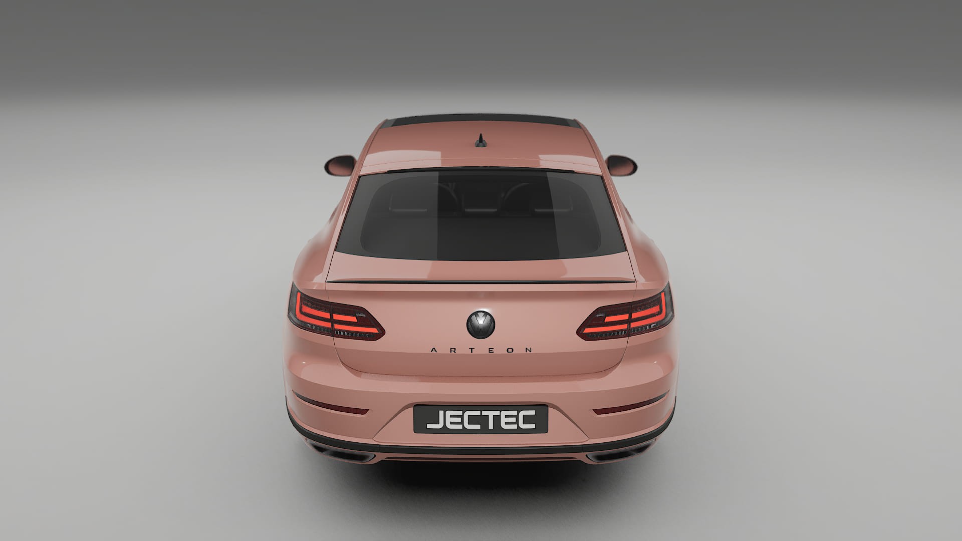 VW Arteon R 3H prefacelift pre LCI TPU Lackskyddsfilm | BLUSH Färgskiftande PPF – Komplett Förskuret Kit