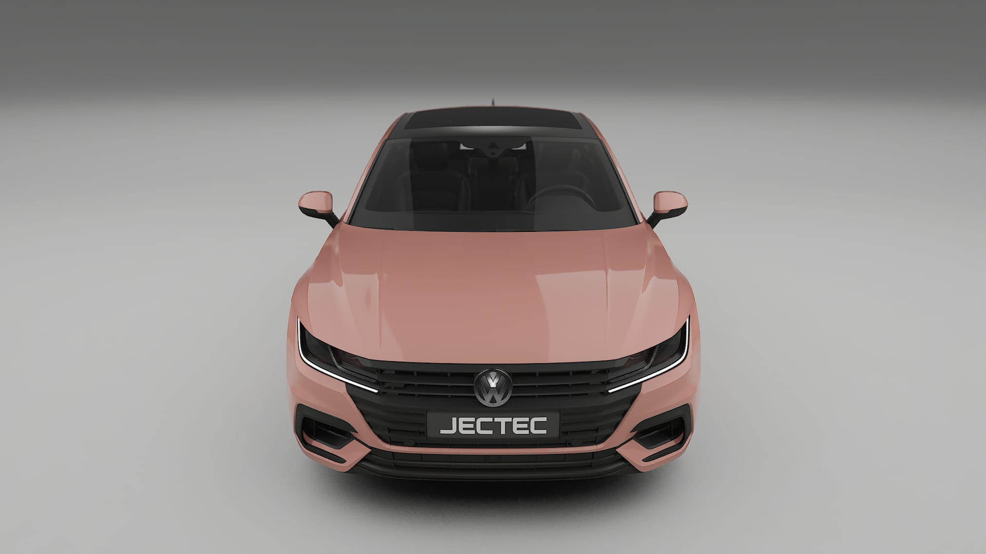 VW Arteon R 3H prefacelift pre LCI TPU Lackskyddsfilm | BLUSH Färgskiftande PPF – Komplett Förskuret Kit
