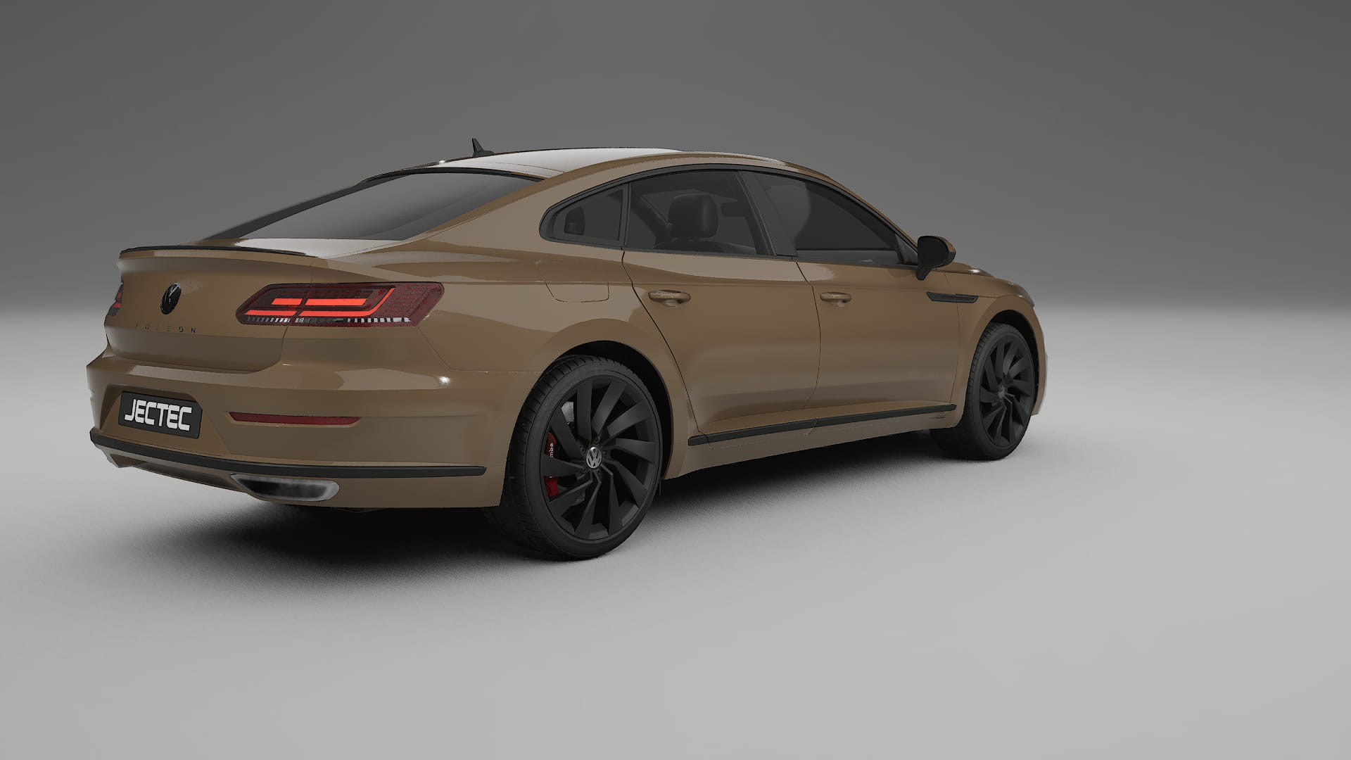 VW Arteon R 3H prefacelift pre LCI TPU Lackskyddsfilm | SAHARA Färgskiftande PPF – Komplett Förskuret Kit
