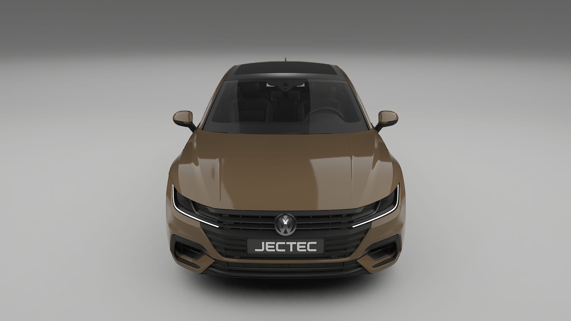 VW Arteon R 3H prefacelift pre LCI TPU Lackskyddsfilm | SAHARA Färgskiftande PPF – Komplett Förskuret Kit