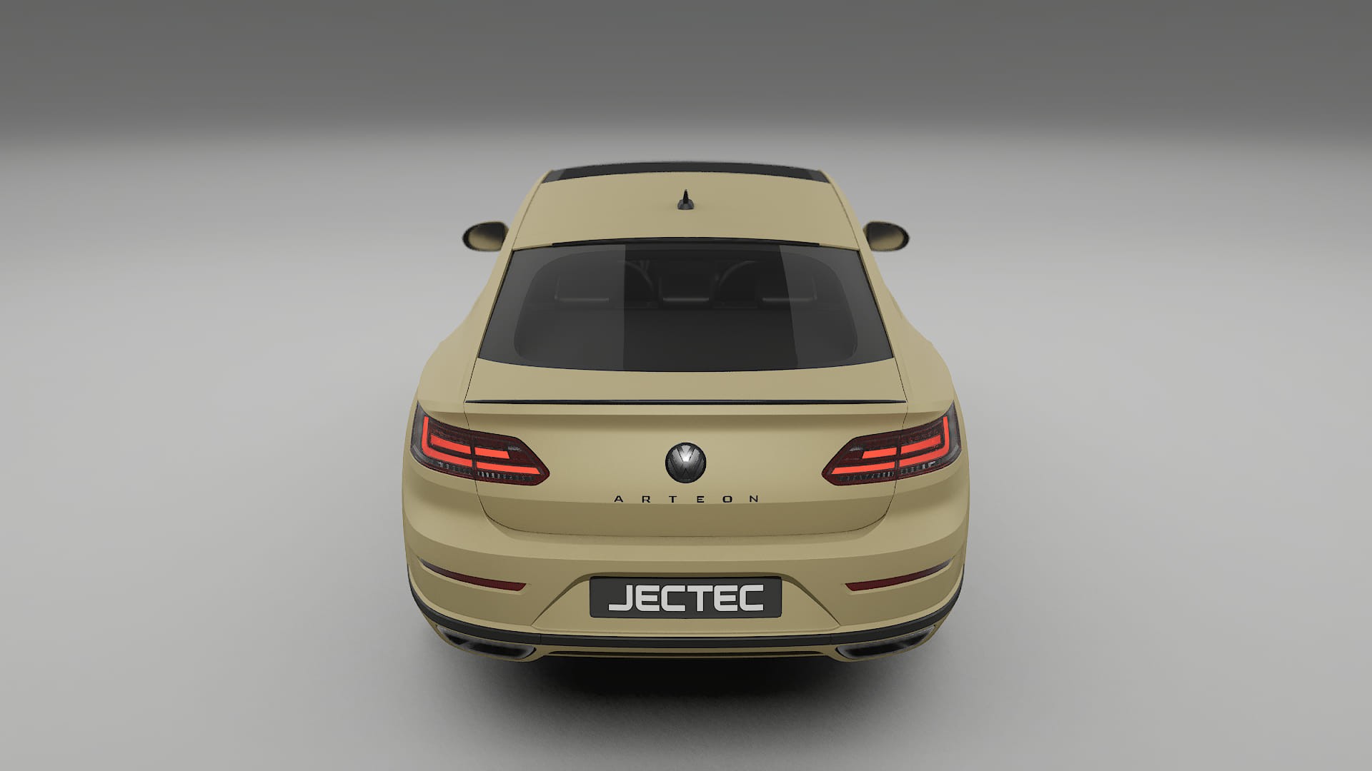 VW Arteon R 3H prefacelift pre LCI TPU Lackskyddsfilm | SAND Färgskiftande PPF – Komplett Förskuret Kit