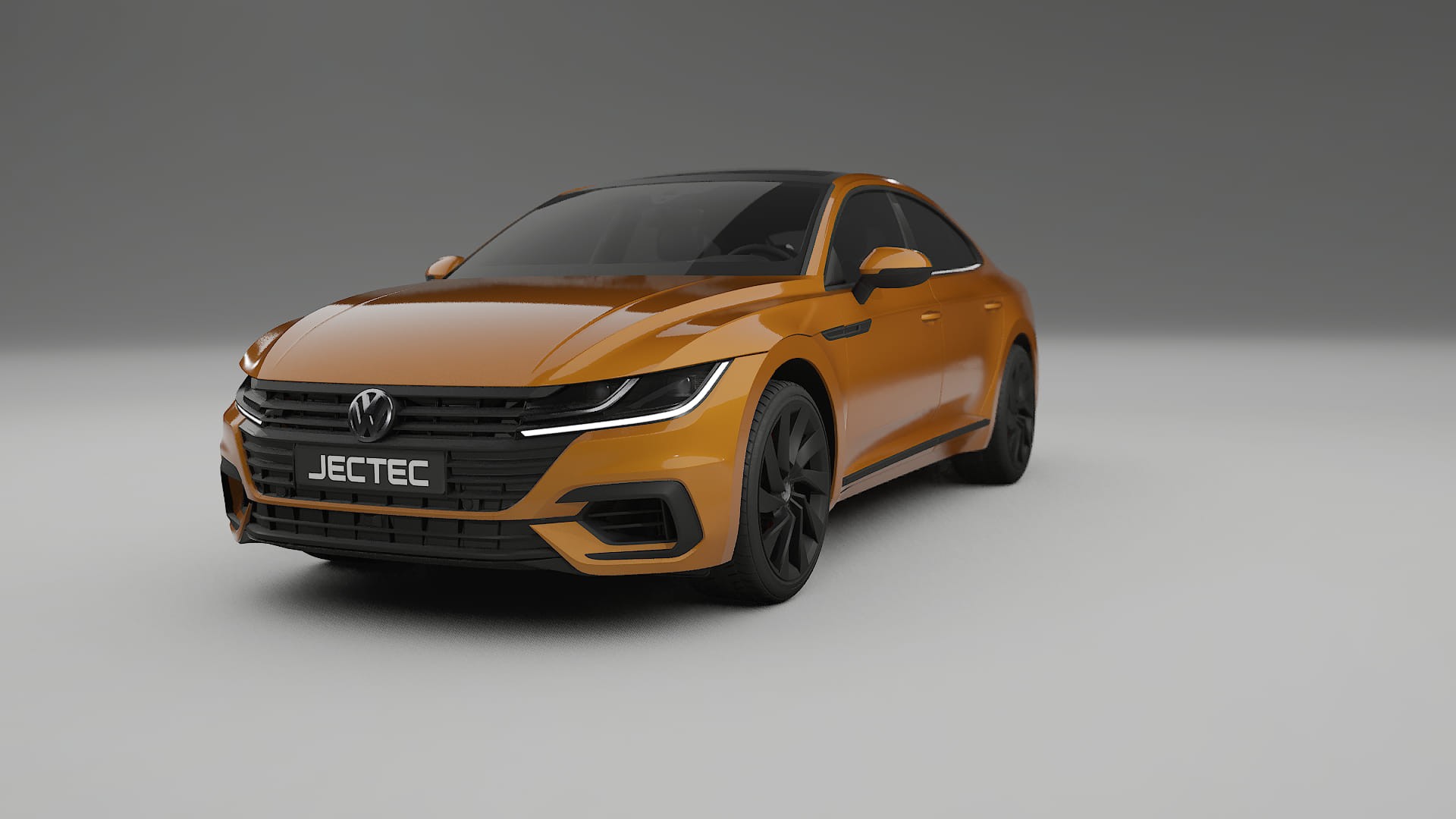 VW Arteon R 3H prefacelift pre LCI TPU Lackskyddsfilm | DAISY Färgskiftande PPF – Komplett Förskuret Kit