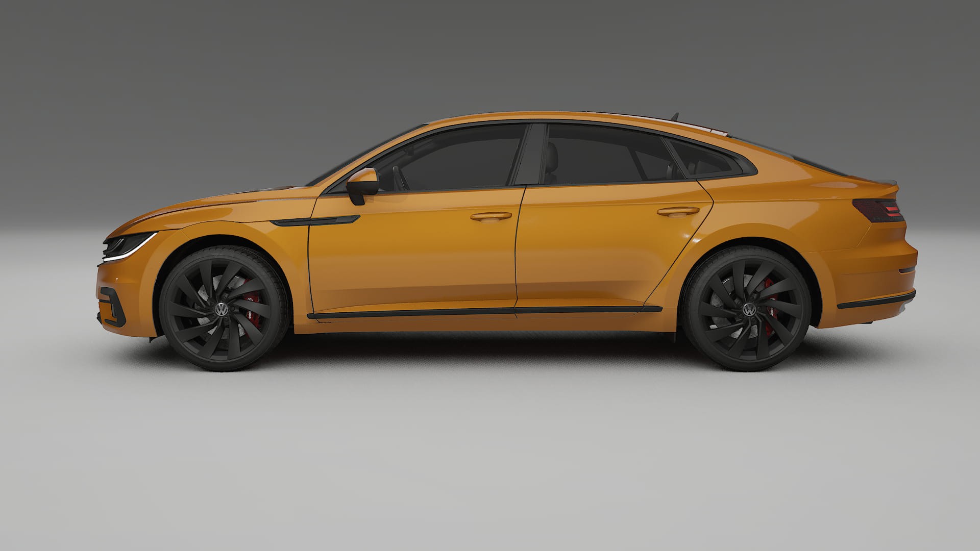 VW Arteon R 3H prefacelift pre LCI TPU Lackskyddsfilm | DAISY Färgskiftande PPF – Komplett Förskuret Kit