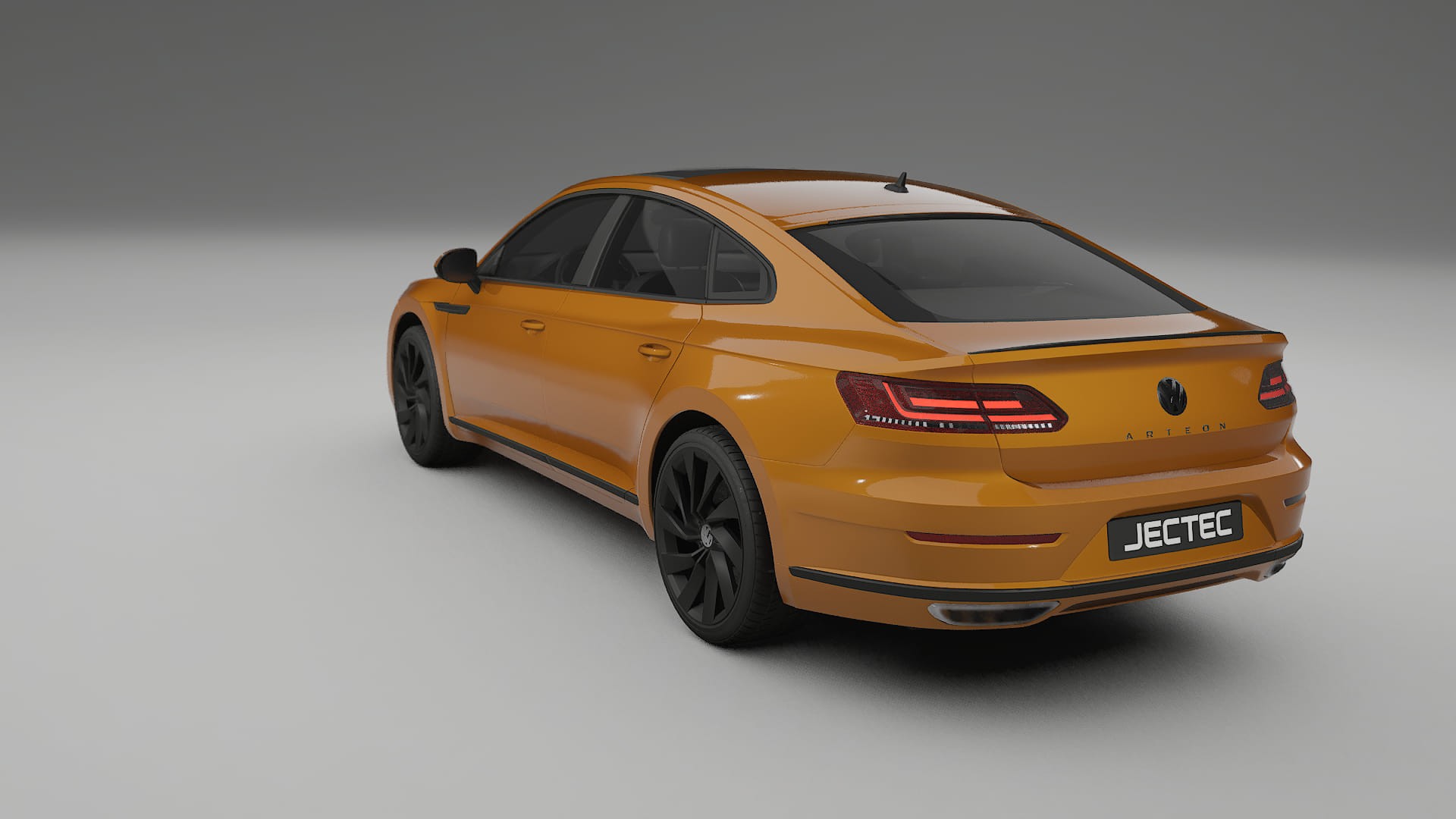 VW Arteon R 3H prefacelift pre LCI TPU Lackskyddsfilm | DAISY Färgskiftande PPF – Komplett Förskuret Kit