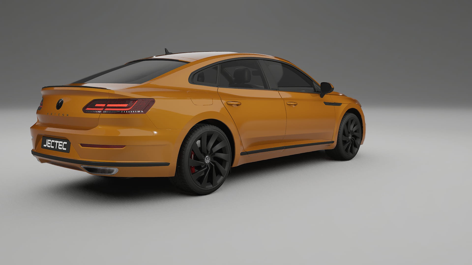 VW Arteon R 3H prefacelift pre LCI TPU Lackskyddsfilm | DAISY Färgskiftande PPF – Komplett Förskuret Kit