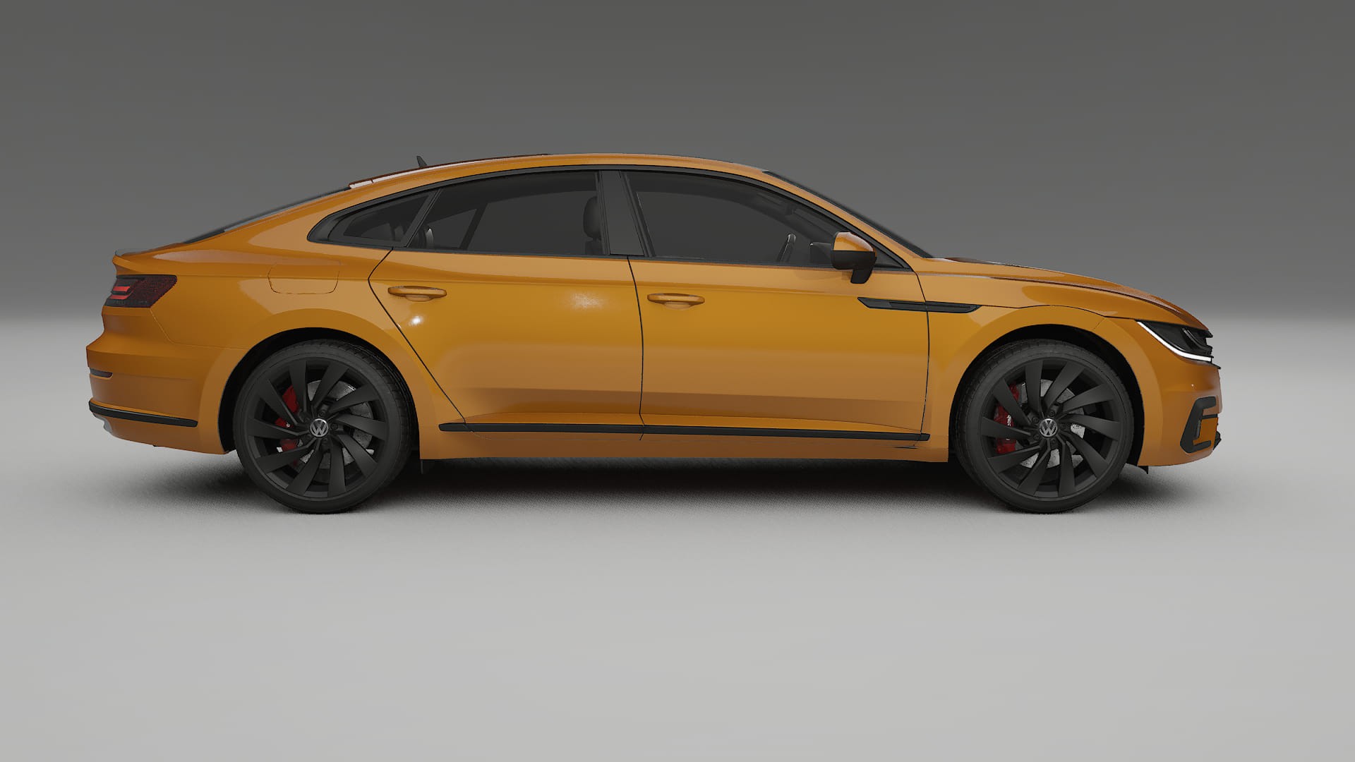 VW Arteon R 3H prefacelift pre LCI TPU Lackskyddsfilm | DAISY Färgskiftande PPF – Komplett Förskuret Kit