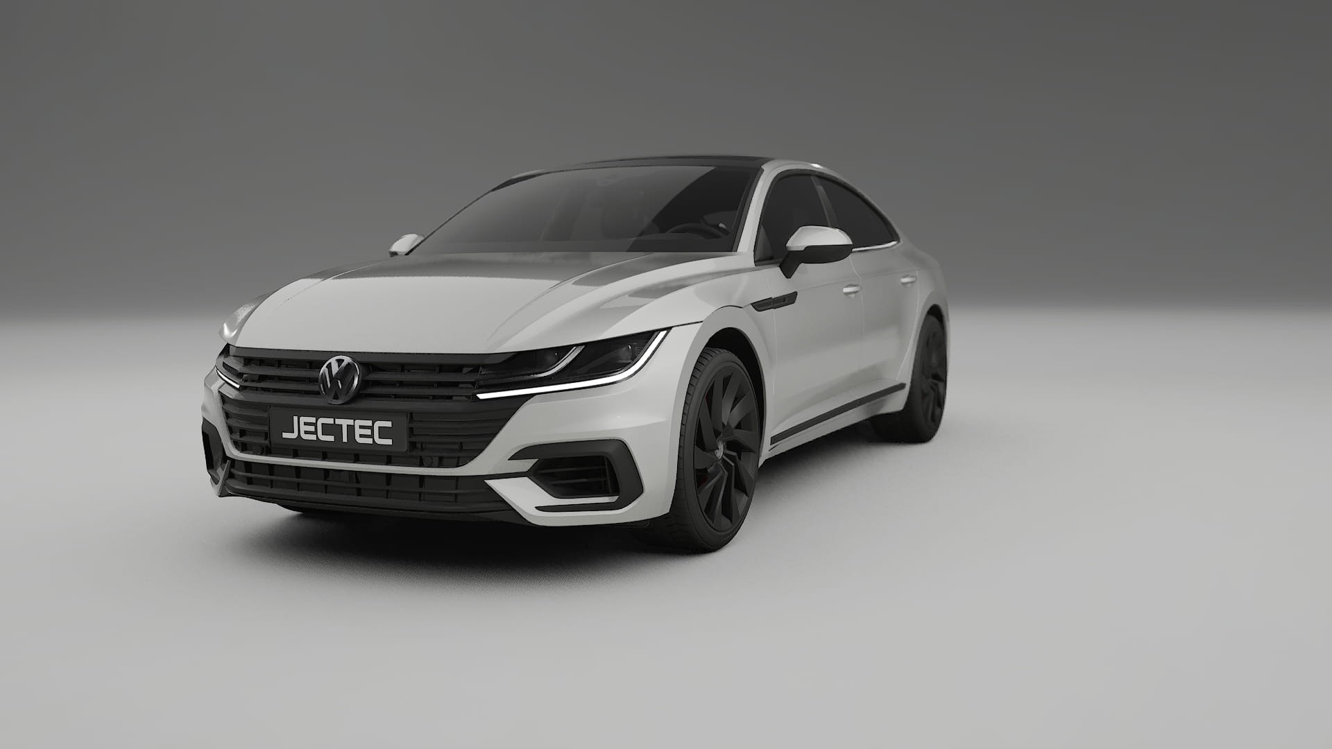 VW Arteon R 3H prefacelift pre LCI TPU Lackskyddsfilm | PEARL Färgskiftande PPF – Komplett Förskuret Kit