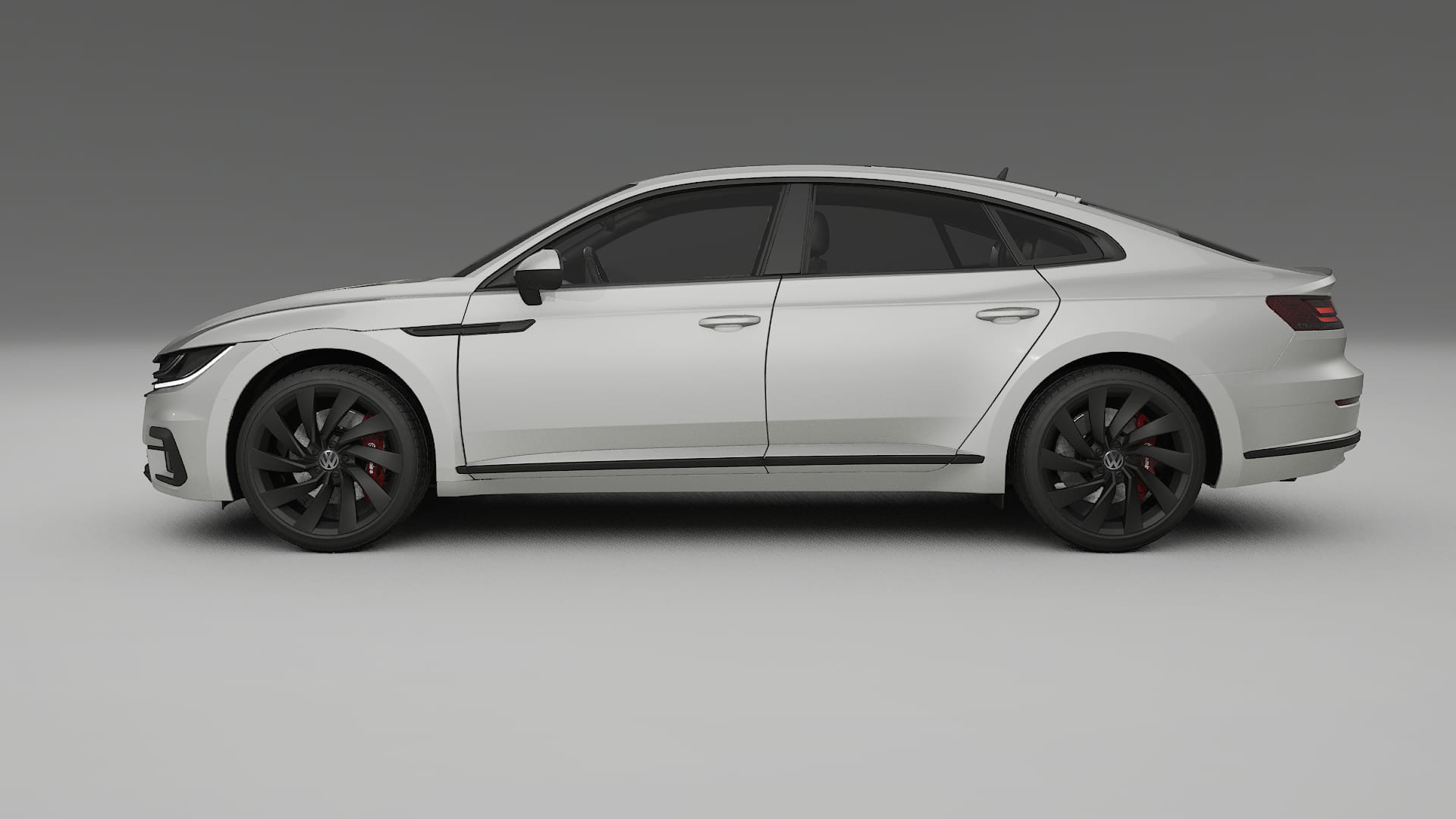 VW Arteon R 3H prefacelift pre LCI TPU Lackskyddsfilm | PEARL Färgskiftande PPF – Komplett Förskuret Kit