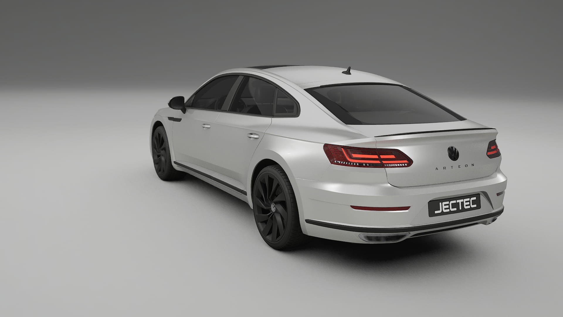 VW Arteon R 3H prefacelift pre LCI TPU Lackskyddsfilm | OPAL Färgskiftande PPF – Komplett Förskuret Kit