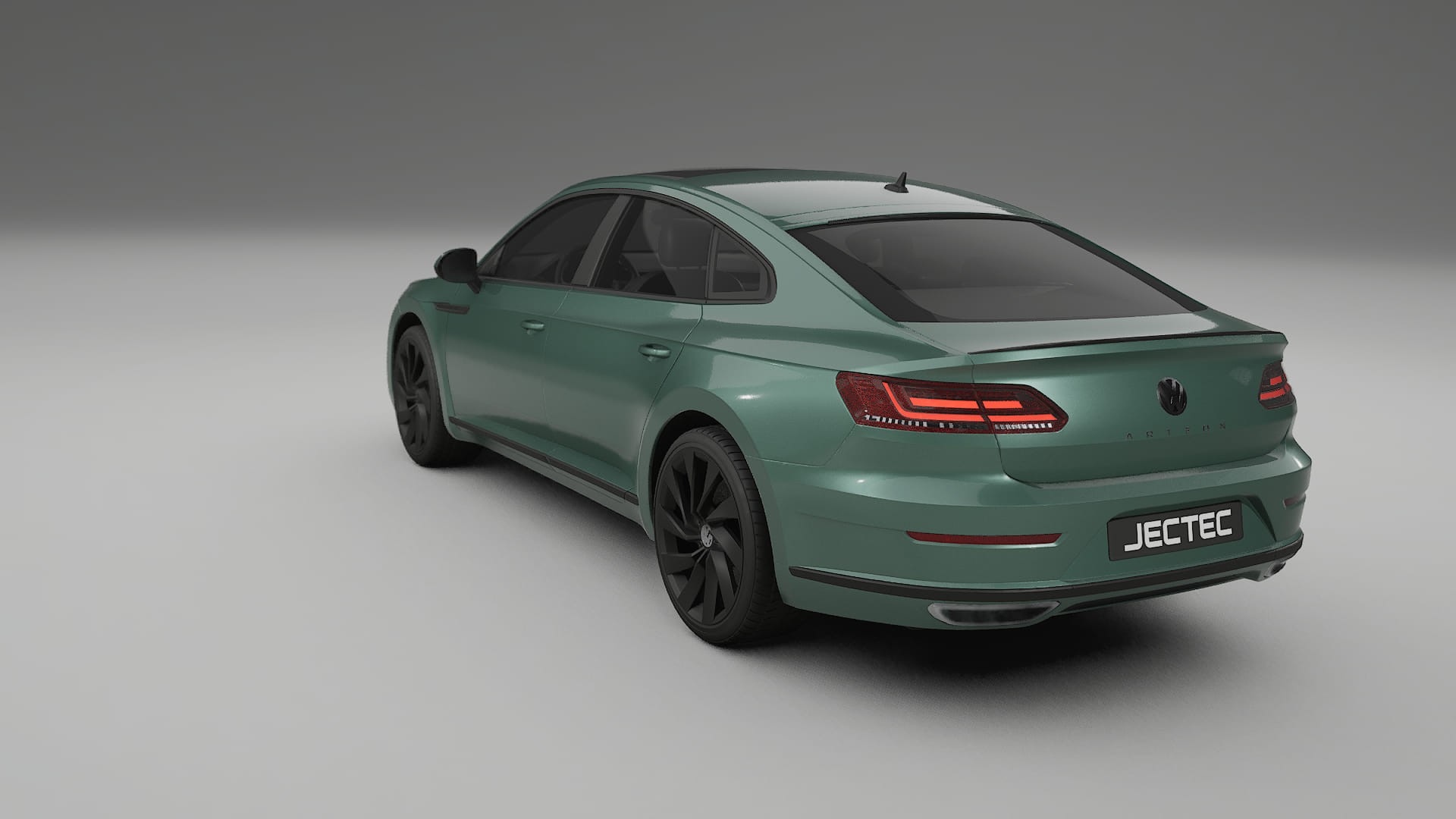VW Arteon R 3H prefacelift pre LCI TPU Lackskyddsfilm | EVERGREEN Färgskiftande PPF – Komplett Förskuret Kit