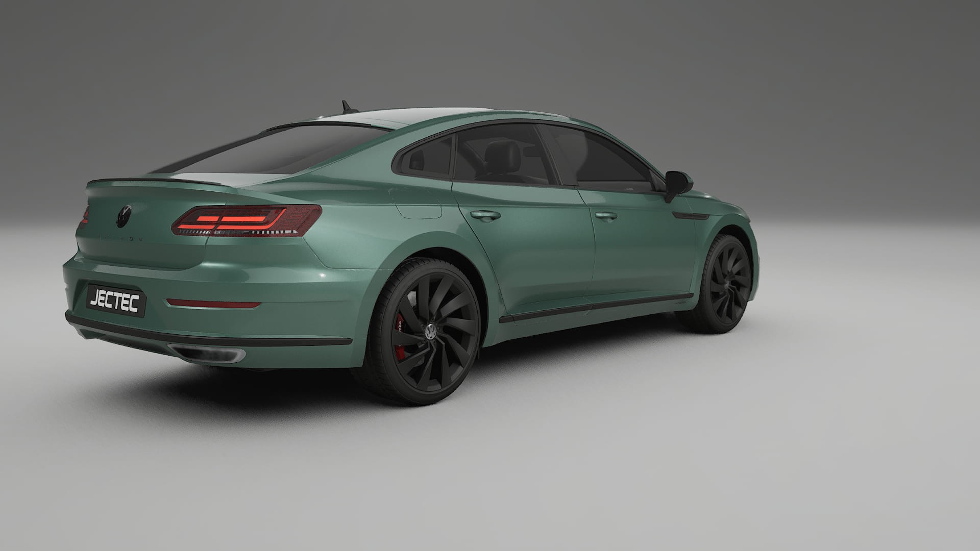 VW Arteon R 3H prefacelift pre LCI TPU Lackskyddsfilm | EVERGREEN Färgskiftande PPF – Komplett Förskuret Kit