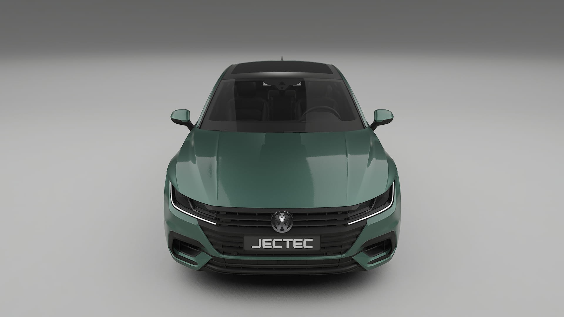 VW Arteon R 3H prefacelift pre LCI TPU Lackskyddsfilm | EVERGREEN Färgskiftande PPF – Komplett Förskuret Kit