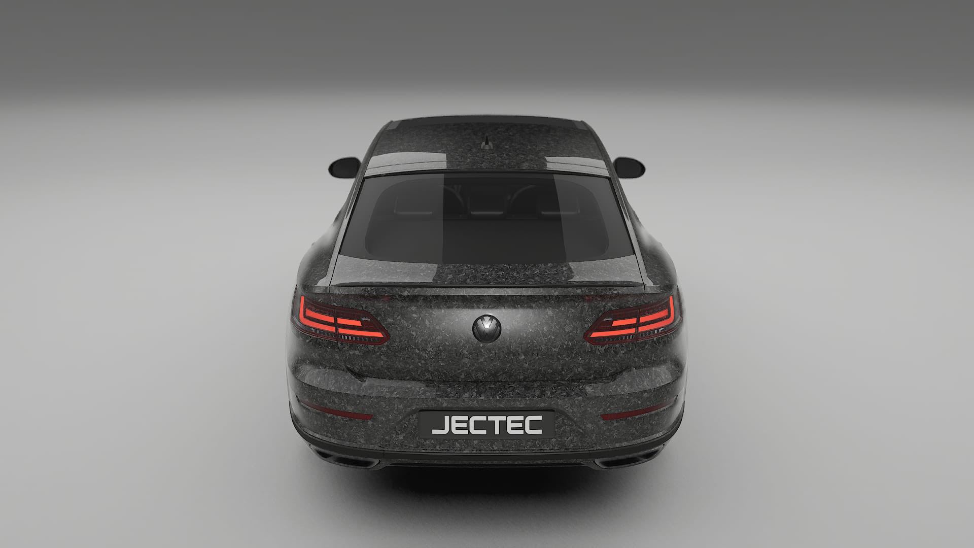 VW Arteon R 3H prefacelift pre LCI TPU Lackskyddsfilm | FORGED S Färgskiftande PPF – Komplett Förskuret Kit