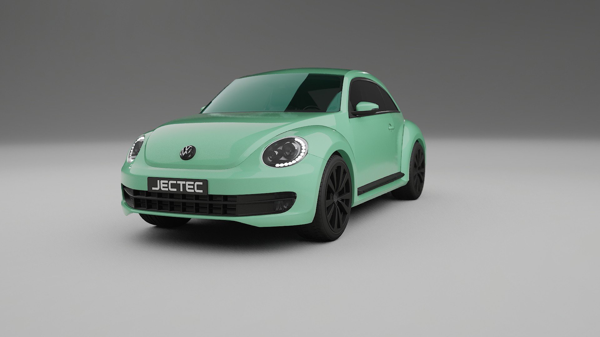 VW Beetle A5 prefacelift pre LCI TPU Lackskyddsfilm | DUSTY Färgskiftande PPF – Komplett Förskuret Kit
