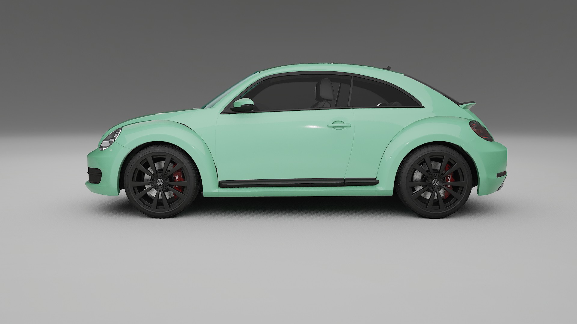 VW Beetle A5 prefacelift pre LCI TPU Lackskyddsfilm | DUSTY Färgskiftande PPF – Komplett Förskuret Kit
