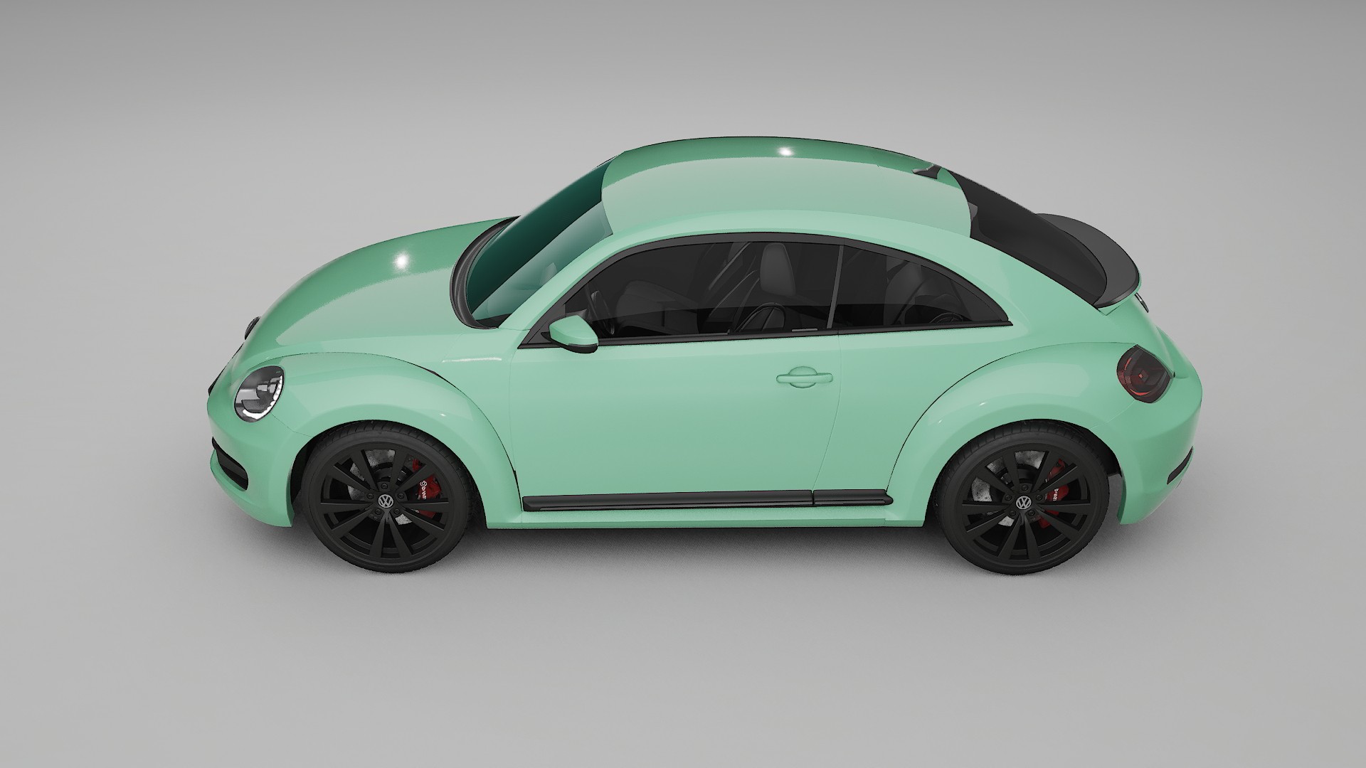 VW Beetle A5 prefacelift pre LCI TPU Lackskyddsfilm | DUSTY Färgskiftande PPF – Komplett Förskuret Kit