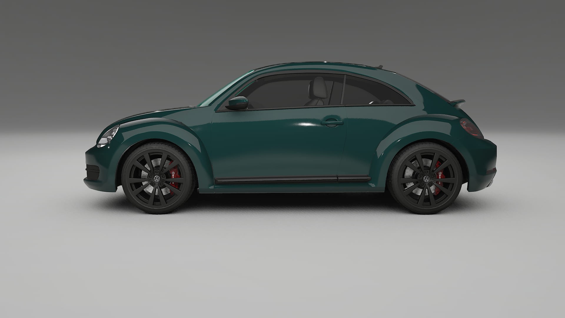 VW Beetle A5 prefacelift pre LCI TPU Lackskyddsfilm | INFERNO Färgskiftande PPF – Komplett Förskuret Kit