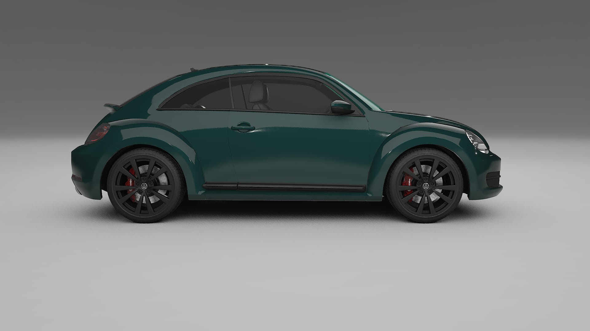 VW Beetle A5 prefacelift pre LCI TPU Lackskyddsfilm | INFERNO Färgskiftande PPF – Komplett Förskuret Kit