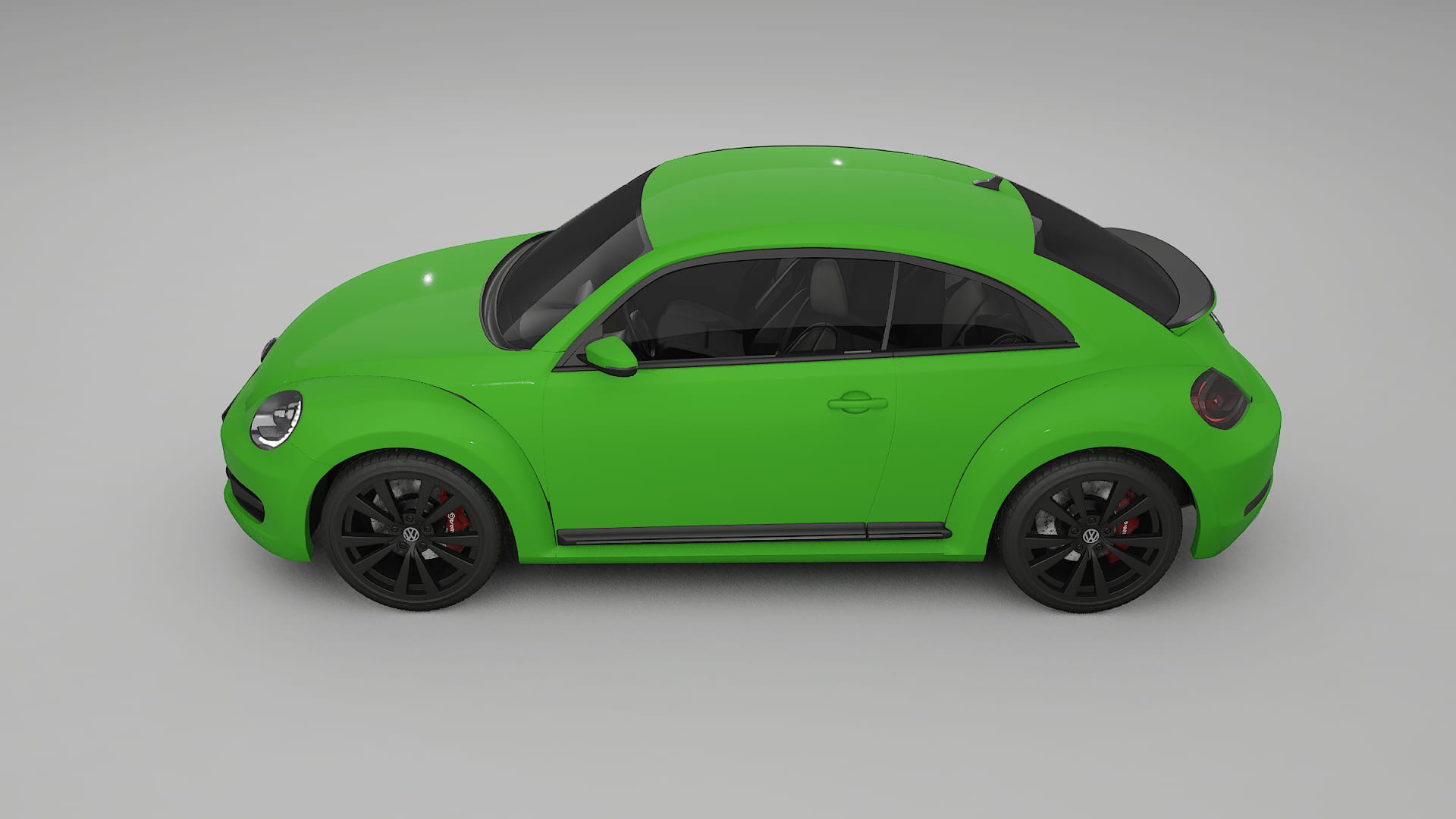 VW Beetle A5 prefacelift pre LCI TPU Lackskyddsfilm | VENOM Färgskiftande PPF – Komplett Förskuret Kit