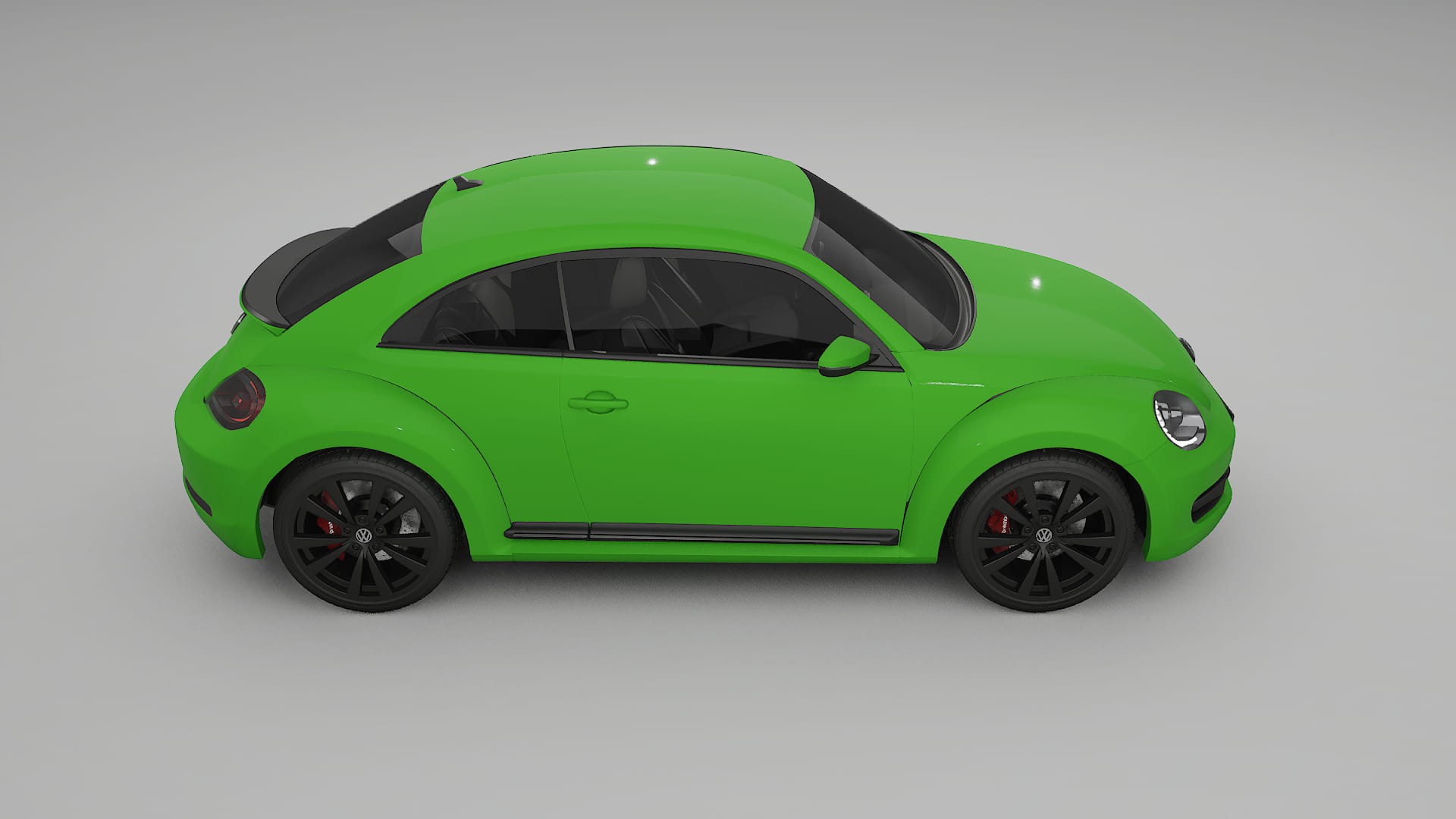 VW Beetle A5 prefacelift pre LCI TPU Lackskyddsfilm | VENOM Färgskiftande PPF – Komplett Förskuret Kit