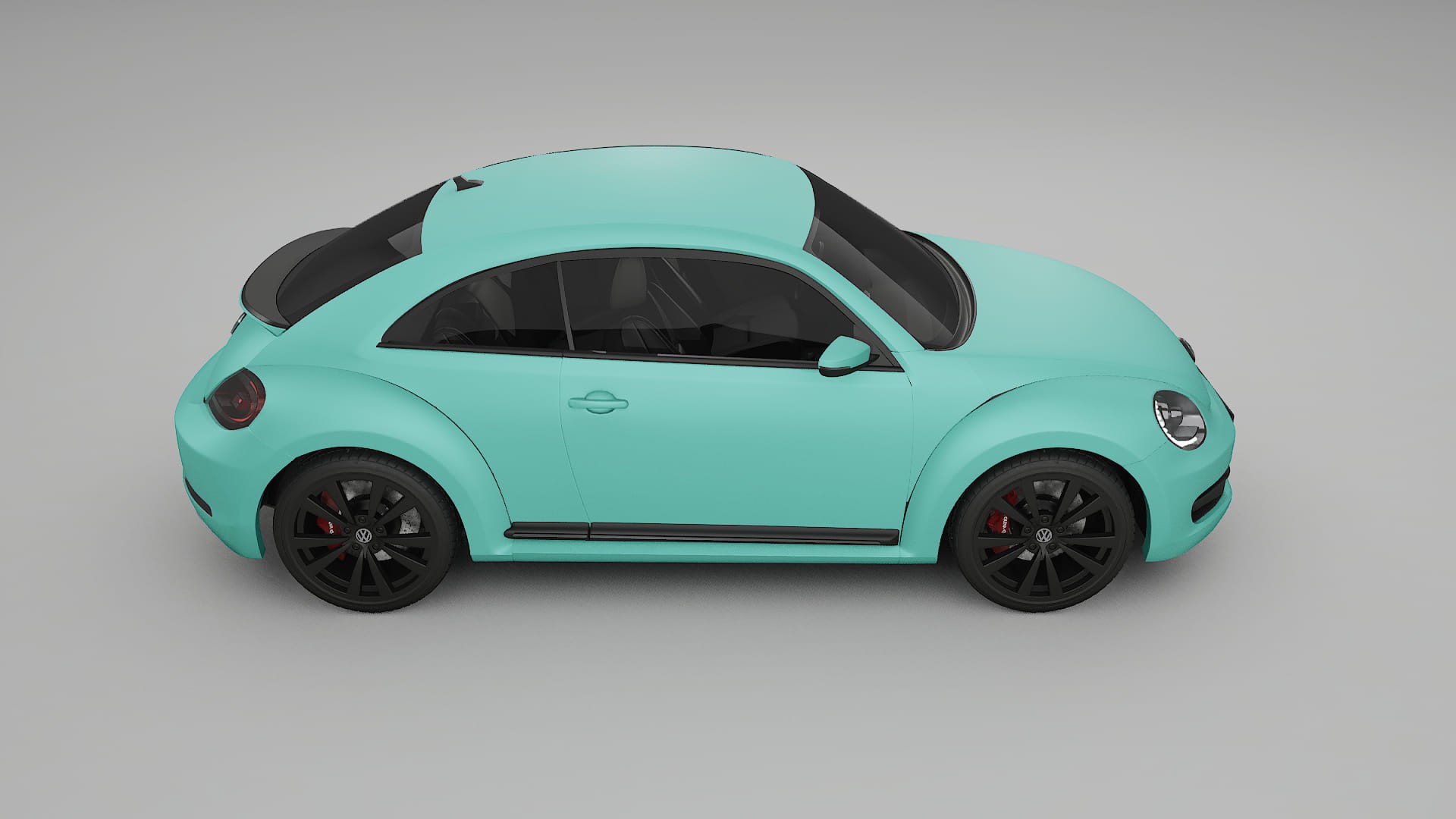 VW Beetle A5 prefacelift pre LCI TPU Lackskyddsfilm | FROST Färgskiftande PPF – Komplett Förskuret Kit