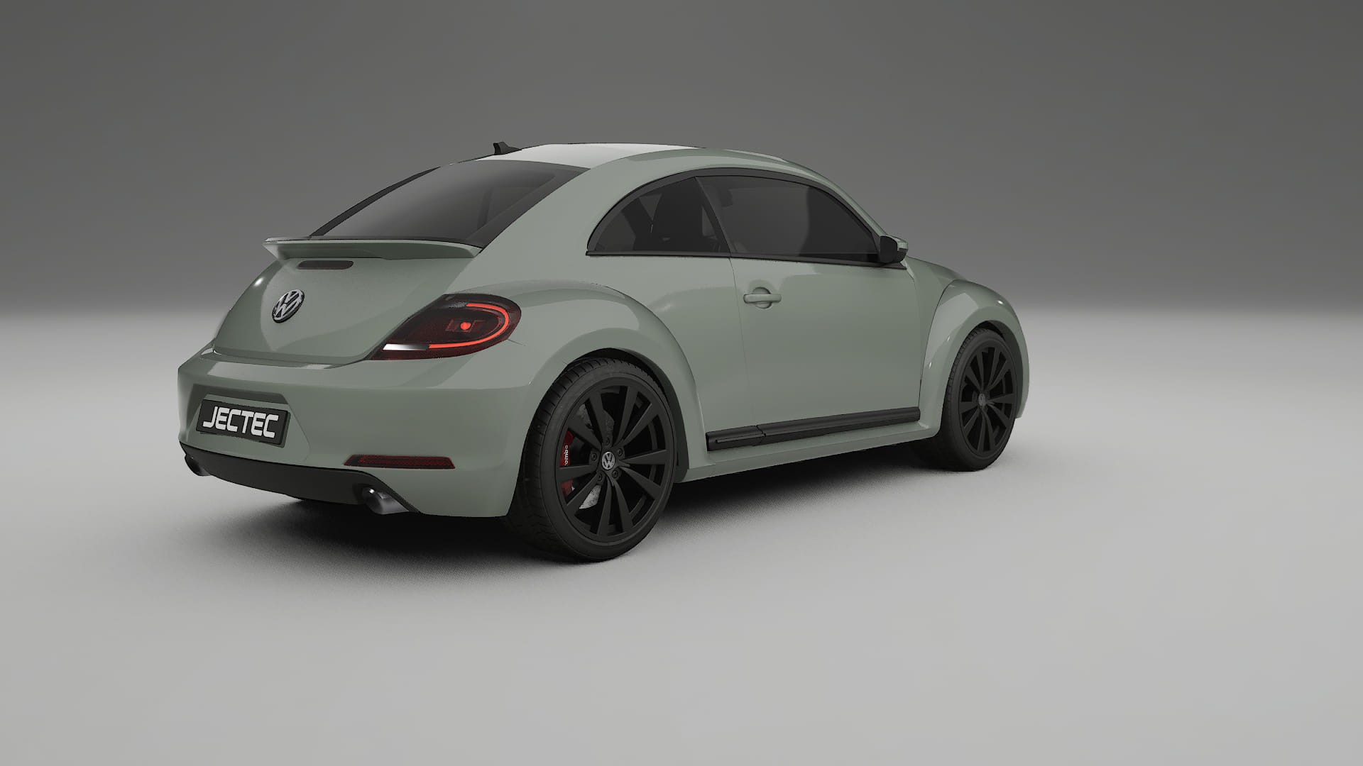 VW Beetle A5 prefacelift pre LCI TPU Lackskyddsfilm | SLATE Färgskiftande PPF – Komplett Förskuret Kit