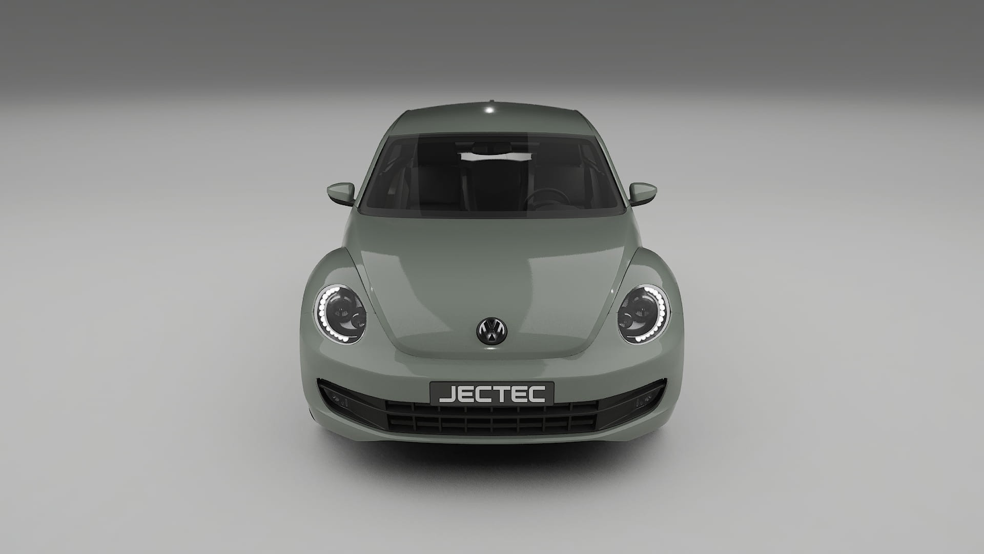 VW Beetle A5 prefacelift pre LCI TPU Lackskyddsfilm | SLATE Färgskiftande PPF – Komplett Förskuret Kit
