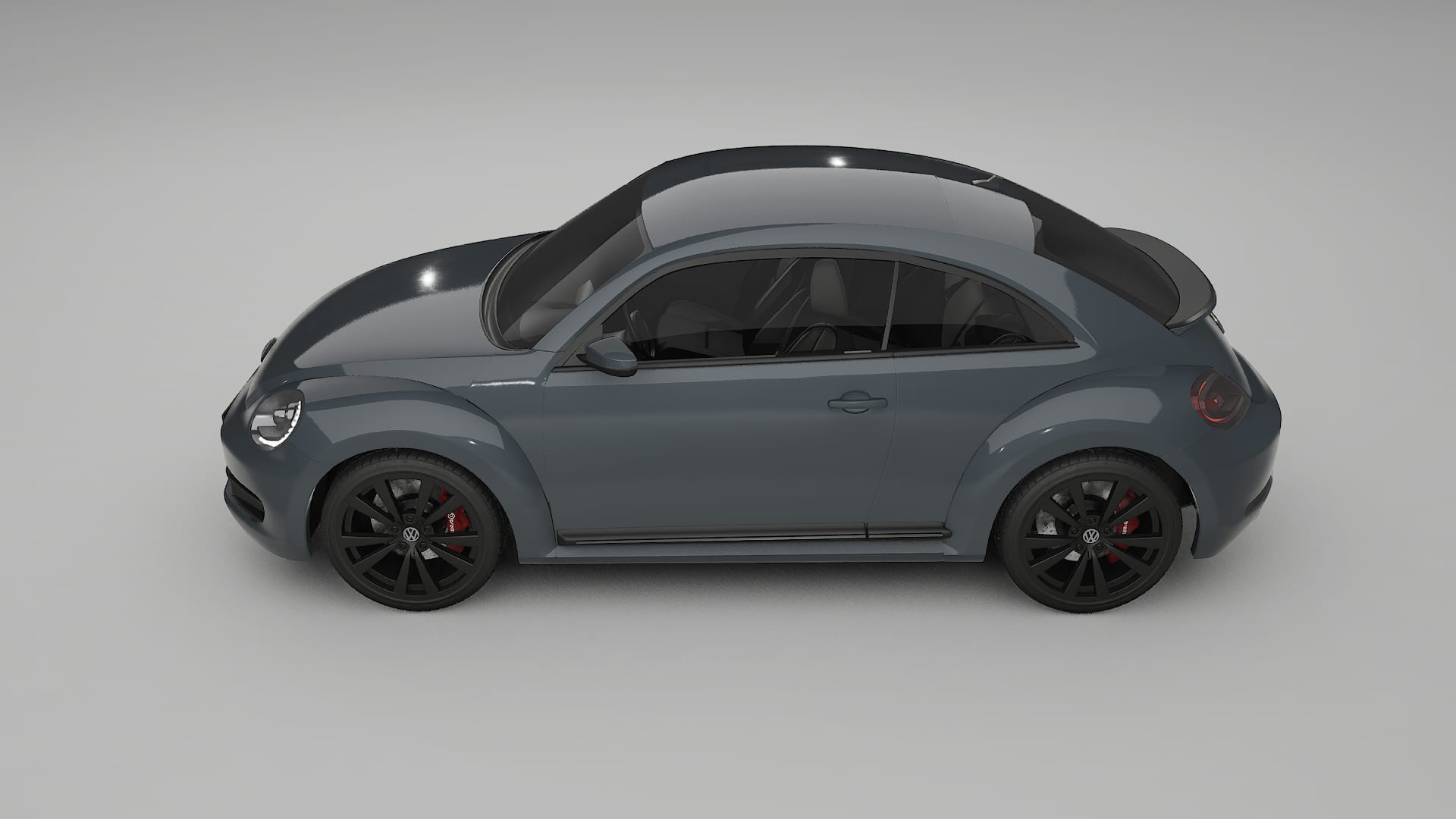 VW Beetle A5 prefacelift pre LCI TPU Lackskyddsfilm | GRANITE Färgskiftande PPF – Komplett Förskuret Kit