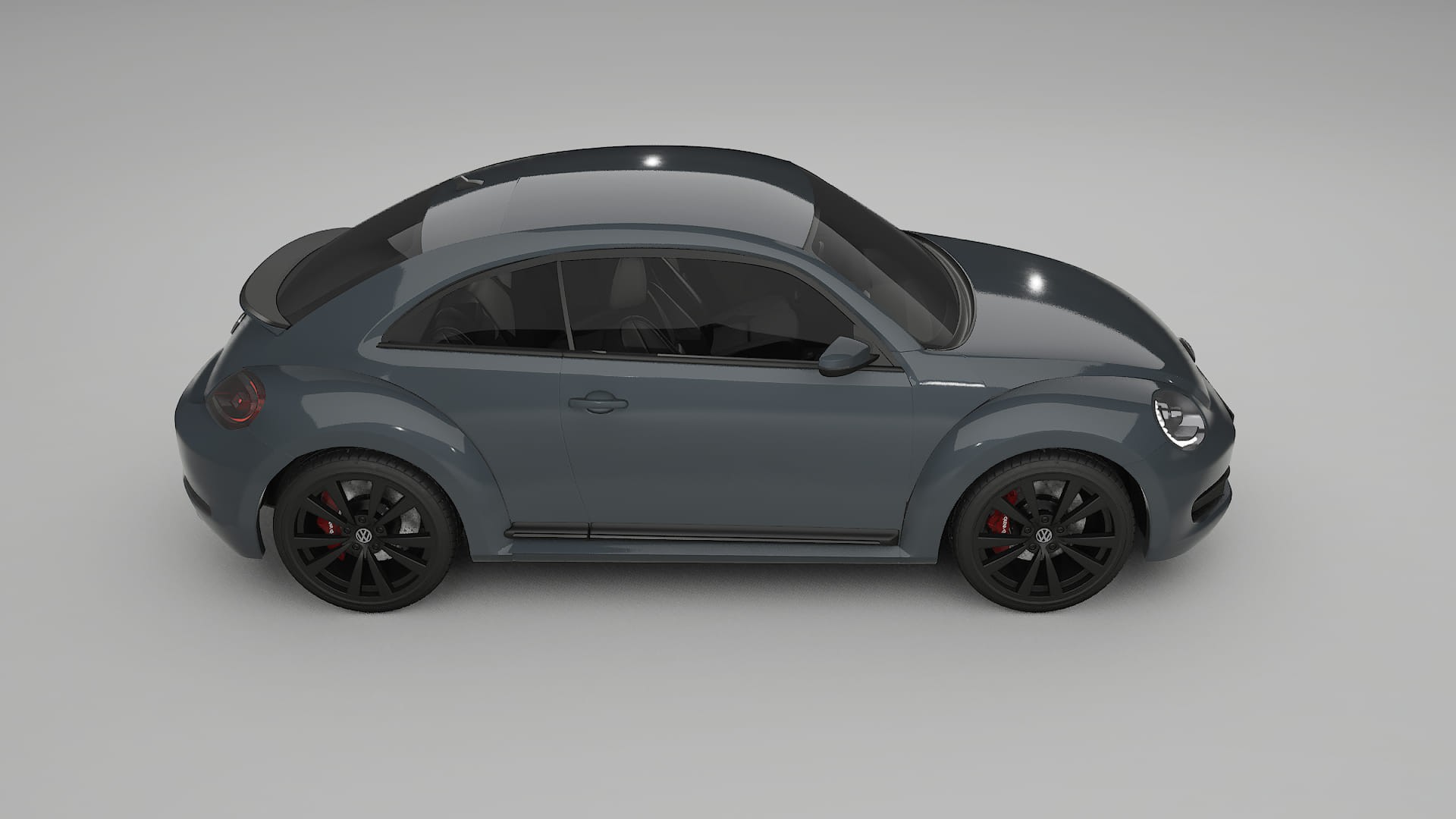 VW Beetle A5 prefacelift pre LCI TPU Lackskyddsfilm | GRANITE Färgskiftande PPF – Komplett Förskuret Kit