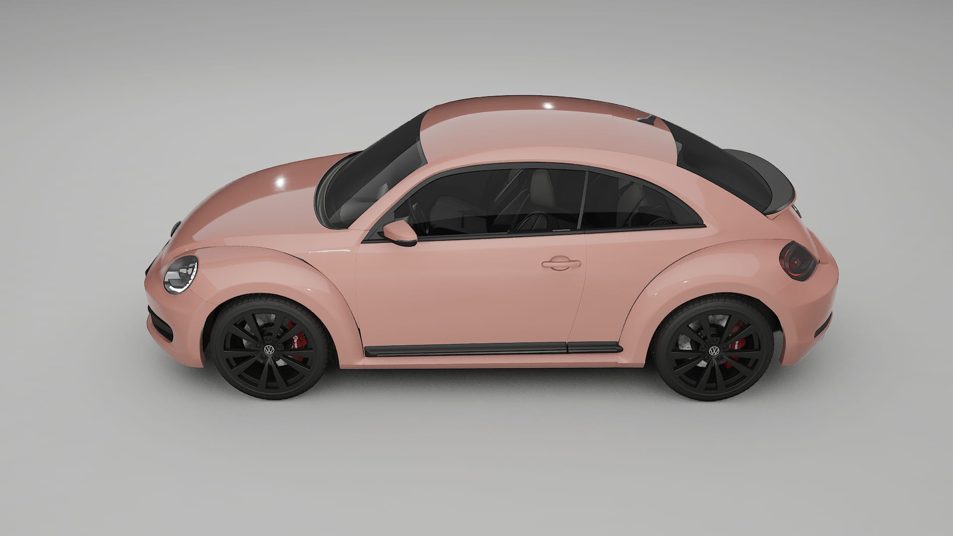 VW Beetle A5 prefacelift pre LCI TPU Lackskyddsfilm | BLUSH Färgskiftande PPF – Komplett Förskuret Kit