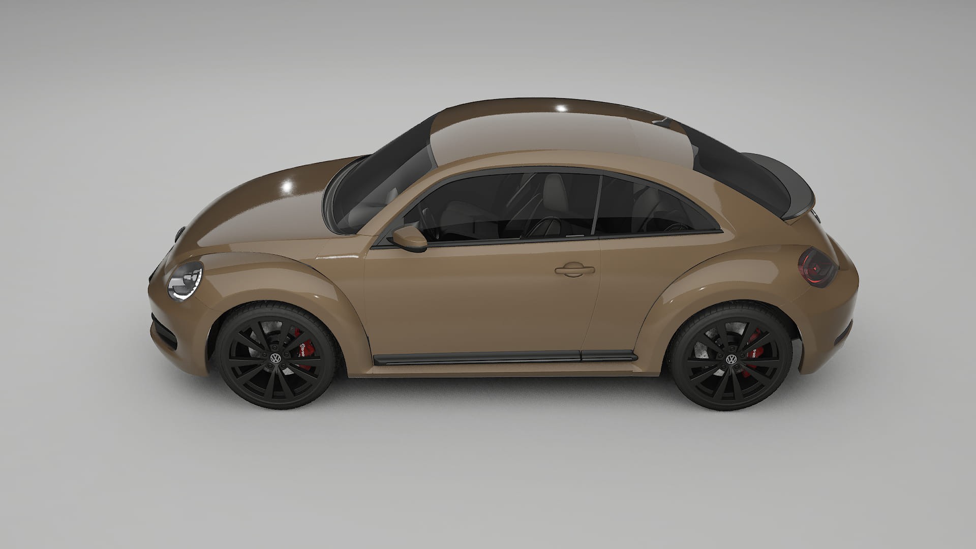 VW Beetle A5 prefacelift pre LCI TPU Lackskyddsfilm | SAHARA Färgskiftande PPF – Komplett Förskuret Kit