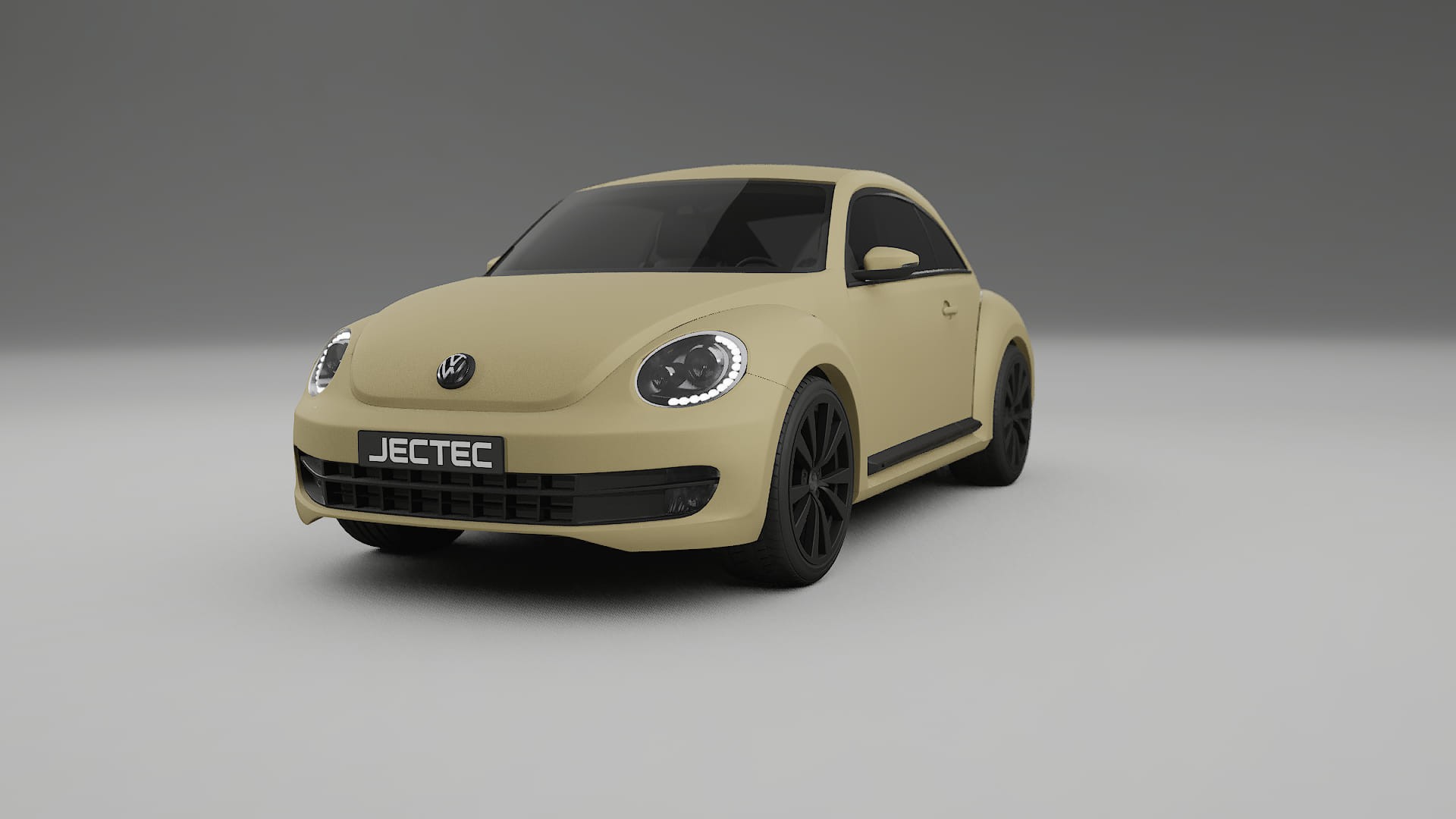 VW Beetle A5 prefacelift pre LCI TPU Lackskyddsfilm | SAND Färgskiftande PPF – Komplett Förskuret Kit