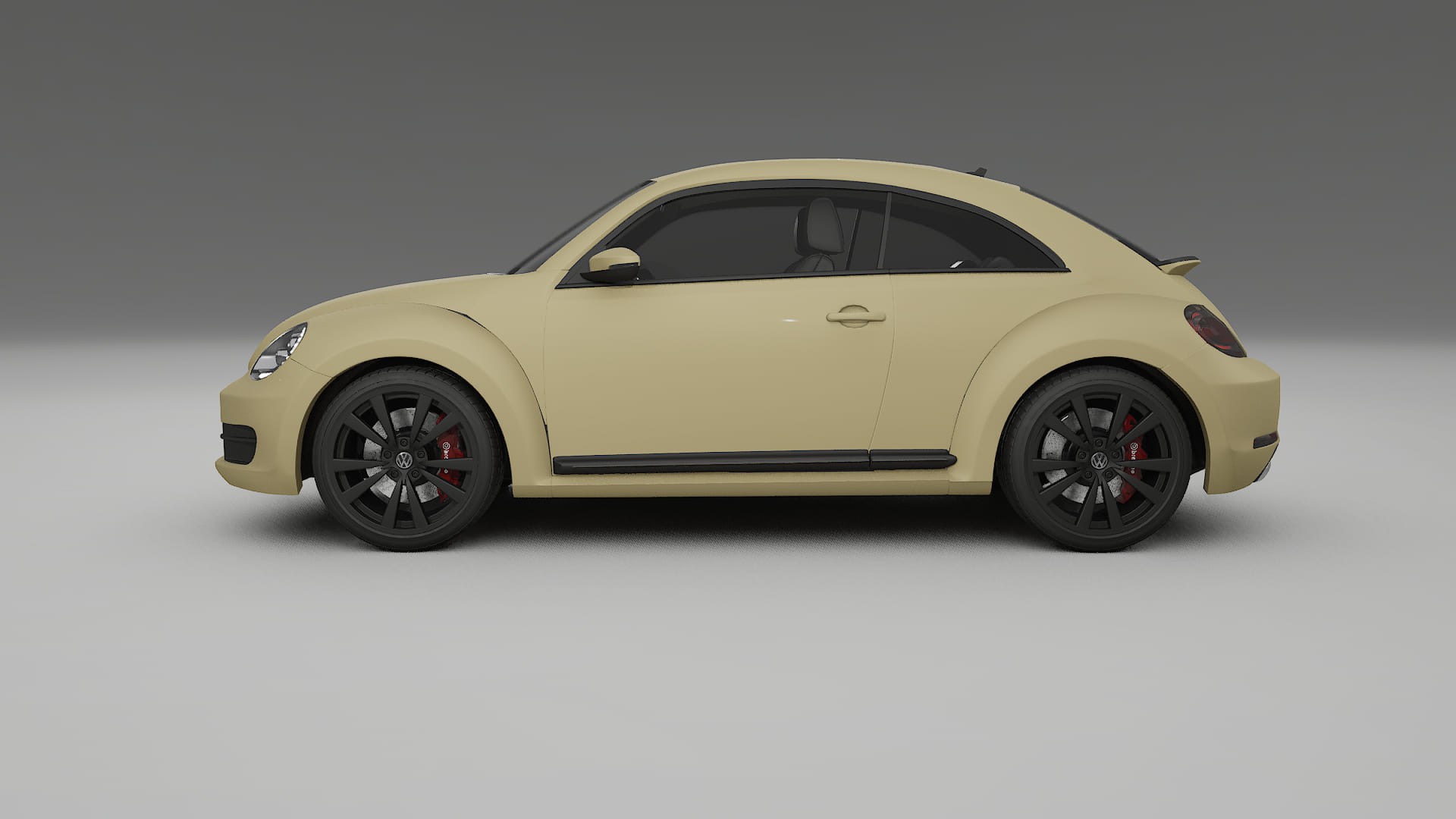 VW Beetle A5 prefacelift pre LCI TPU Lackskyddsfilm | SAND Färgskiftande PPF – Komplett Förskuret Kit