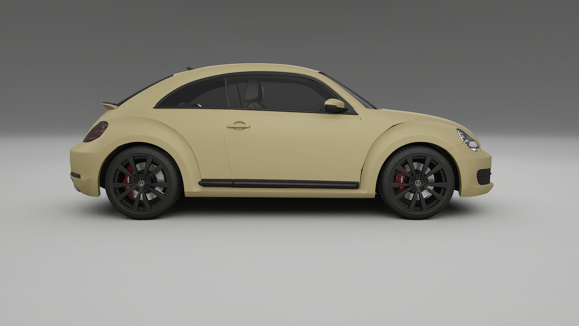 VW Beetle A5 prefacelift pre LCI TPU Lackskyddsfilm | SAND Färgskiftande PPF – Komplett Förskuret Kit