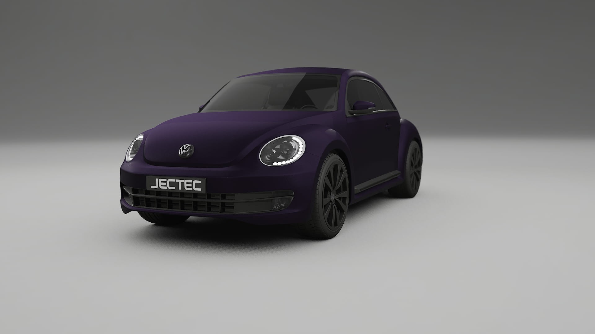 VW Beetle A5 prefacelift pre LCI TPU Lackskyddsfilm | VIOLET Färgskiftande PPF – Komplett Förskuret Kit