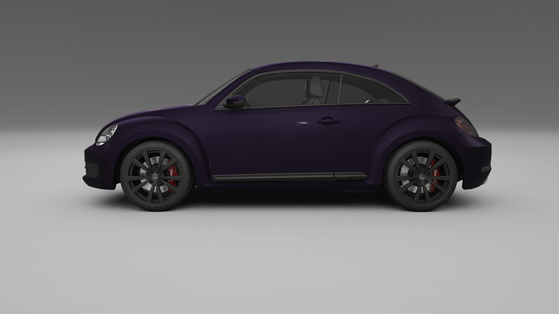 VW Beetle A5 prefacelift pre LCI TPU Lackskyddsfilm | VIOLET Färgskiftande PPF – Komplett Förskuret Kit