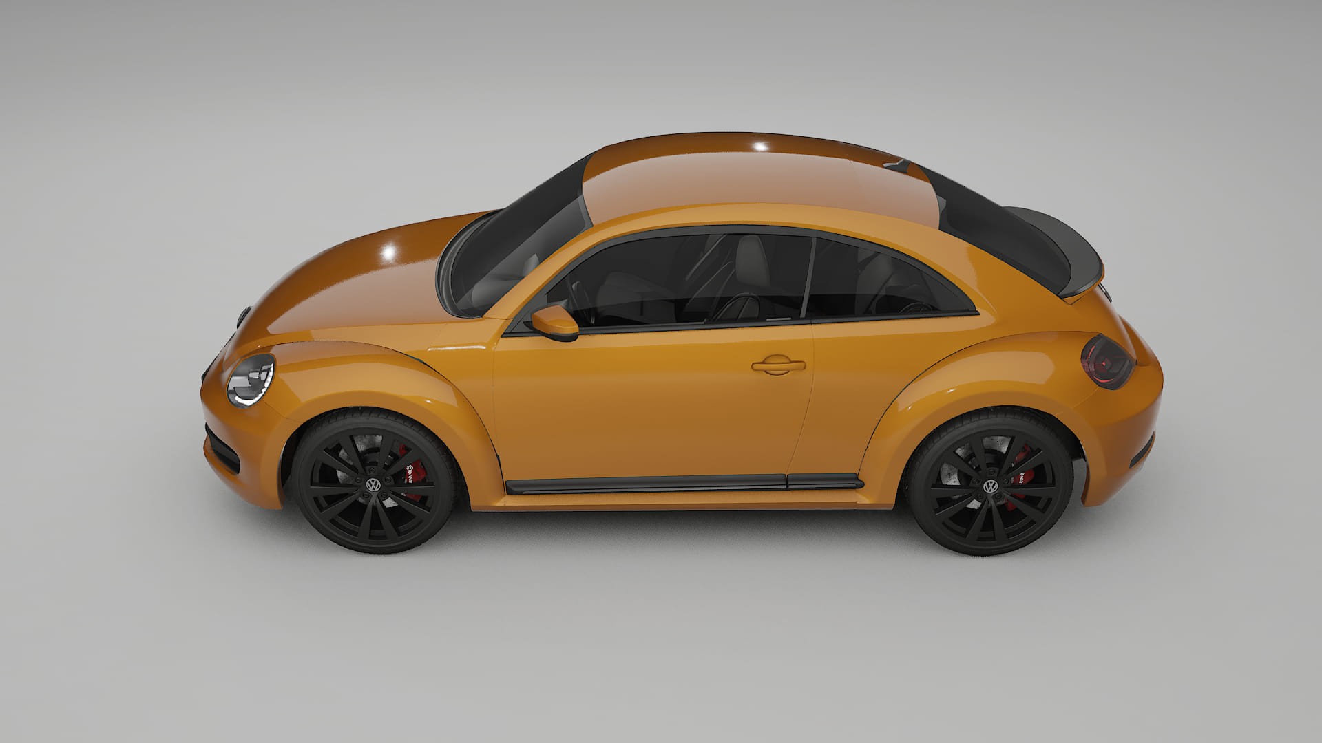 VW Beetle A5 prefacelift pre LCI TPU Lackskyddsfilm | DAISY Färgskiftande PPF – Komplett Förskuret Kit