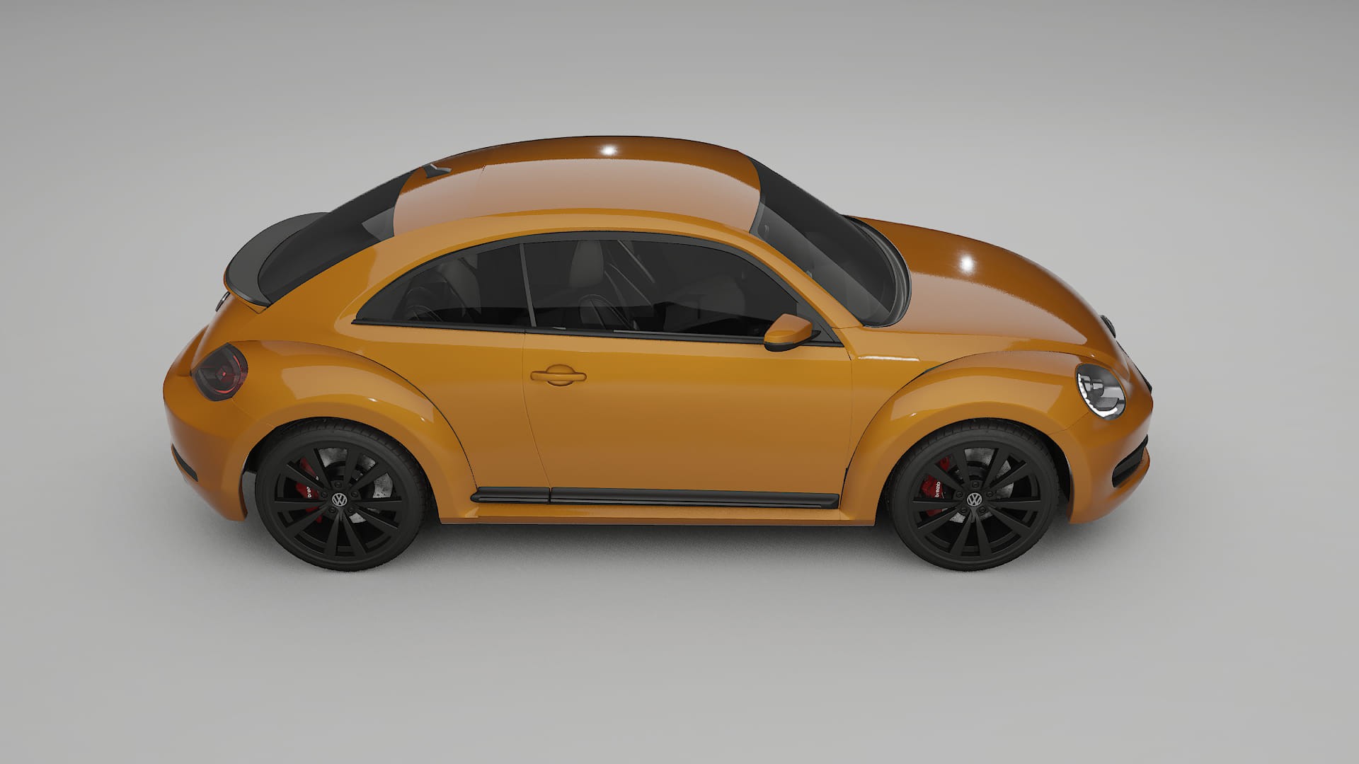 VW Beetle A5 prefacelift pre LCI TPU Lackskyddsfilm | DAISY Färgskiftande PPF – Komplett Förskuret Kit
