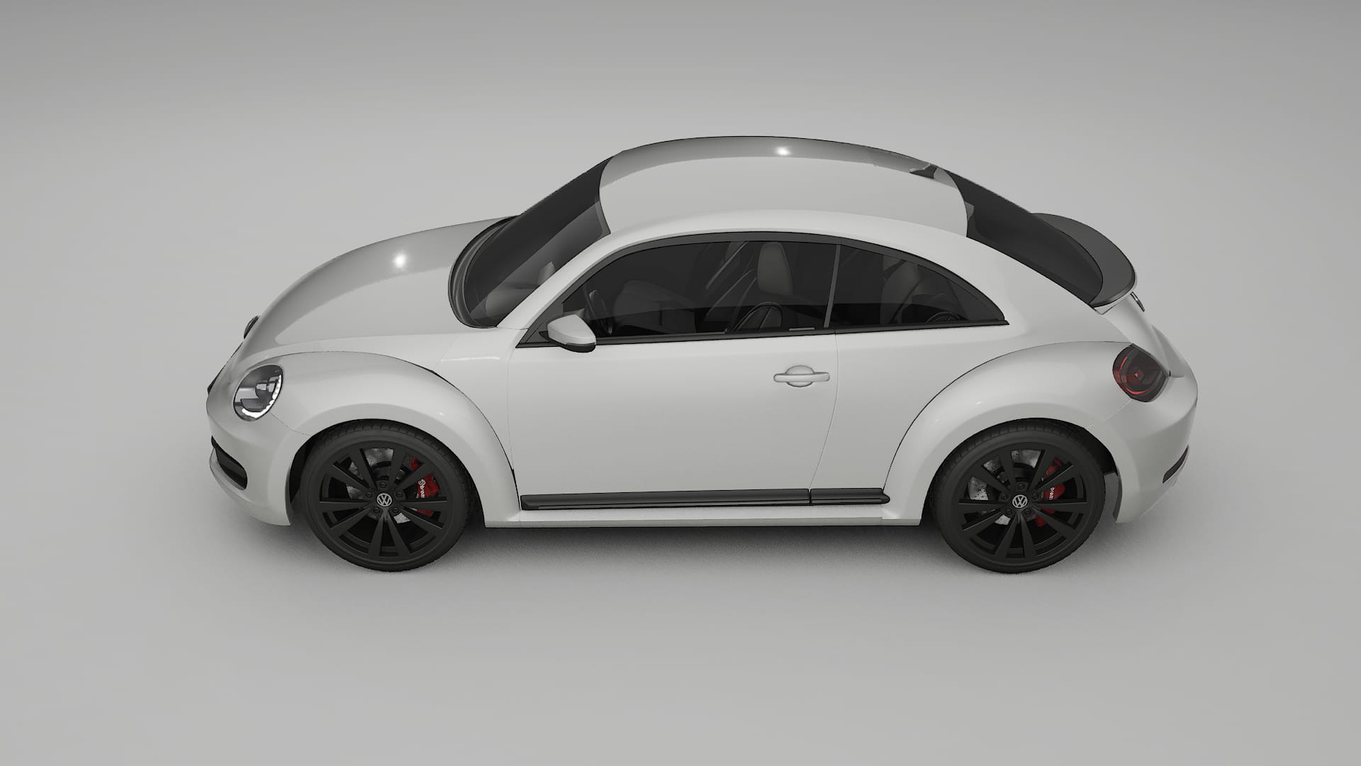 VW Beetle A5 prefacelift pre LCI TPU Lackskyddsfilm | PEARL Färgskiftande PPF – Komplett Förskuret Kit