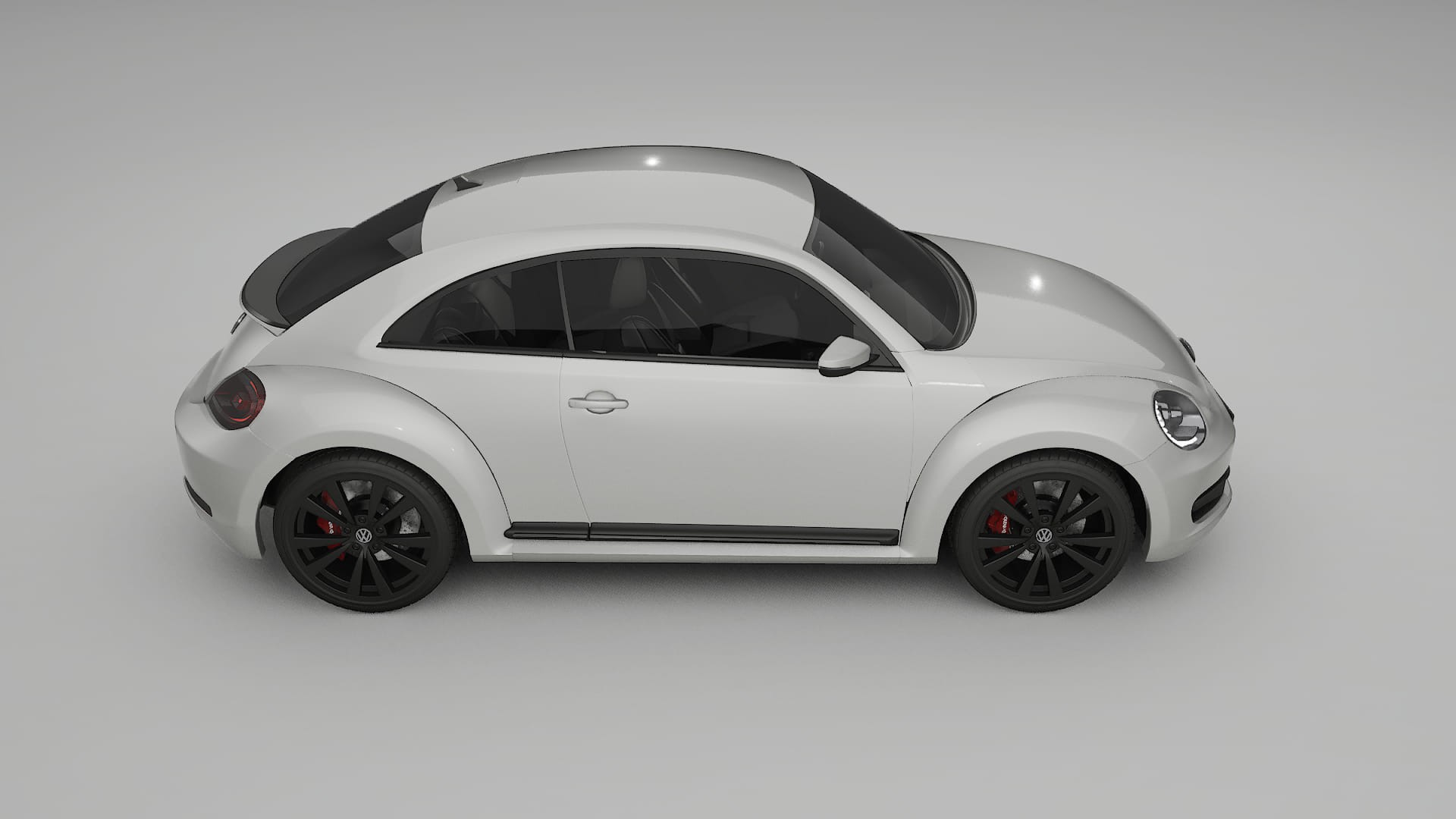 VW Beetle A5 prefacelift pre LCI TPU Lackskyddsfilm | PEARL Färgskiftande PPF – Komplett Förskuret Kit