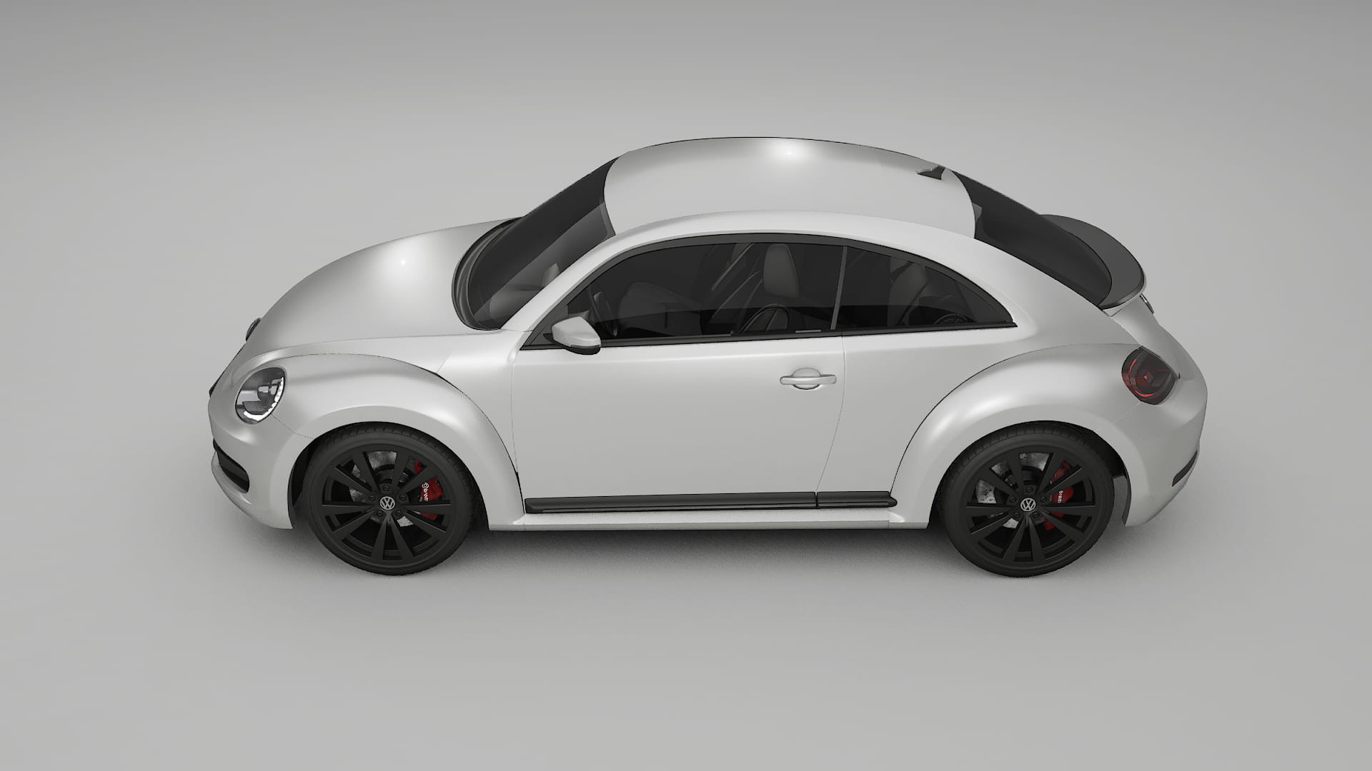 VW Beetle A5 prefacelift pre LCI TPU Lackskyddsfilm | OPAL Färgskiftande PPF – Komplett Förskuret Kit