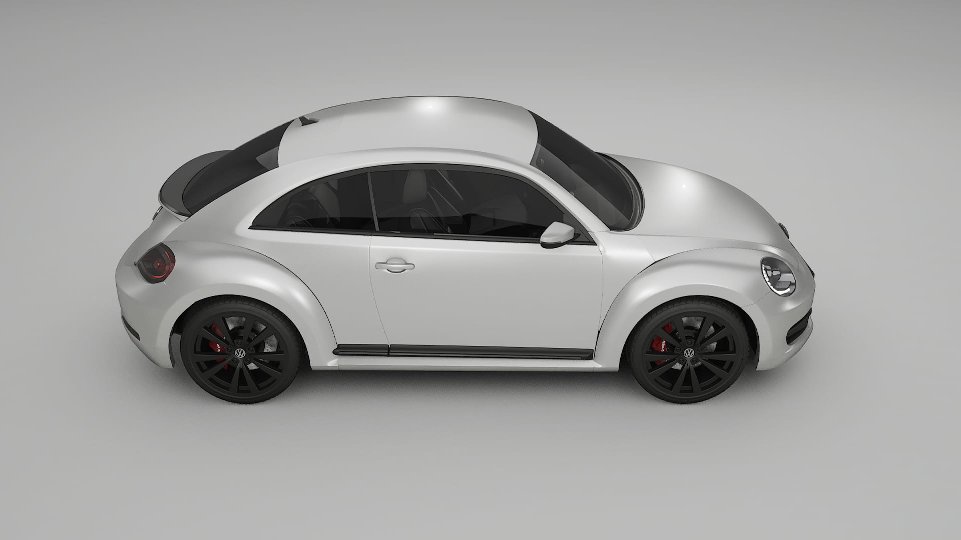 VW Beetle A5 prefacelift pre LCI TPU Lackskyddsfilm | OPAL Färgskiftande PPF – Komplett Förskuret Kit