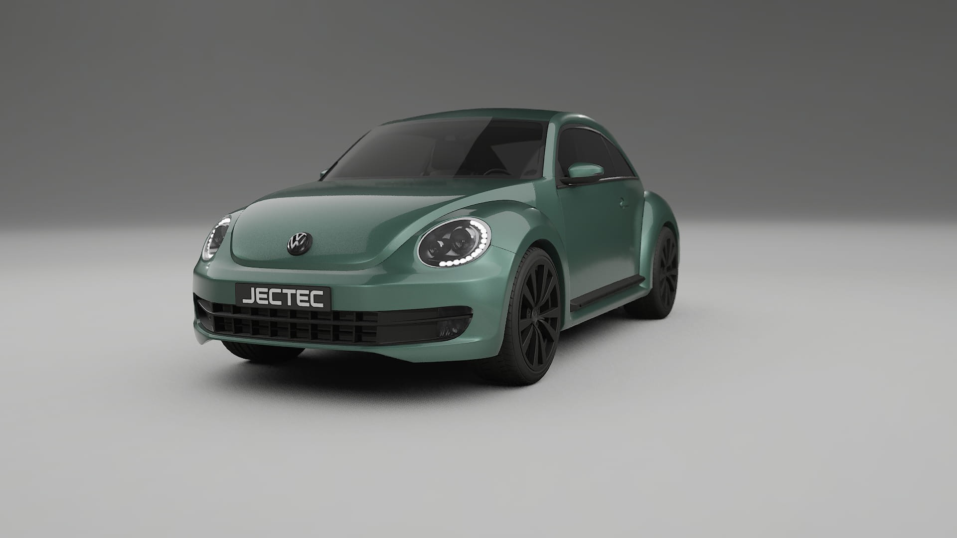 VW Beetle A5 prefacelift pre LCI TPU Lackskyddsfilm | EVERGREEN Färgskiftande PPF – Komplett Förskuret Kit