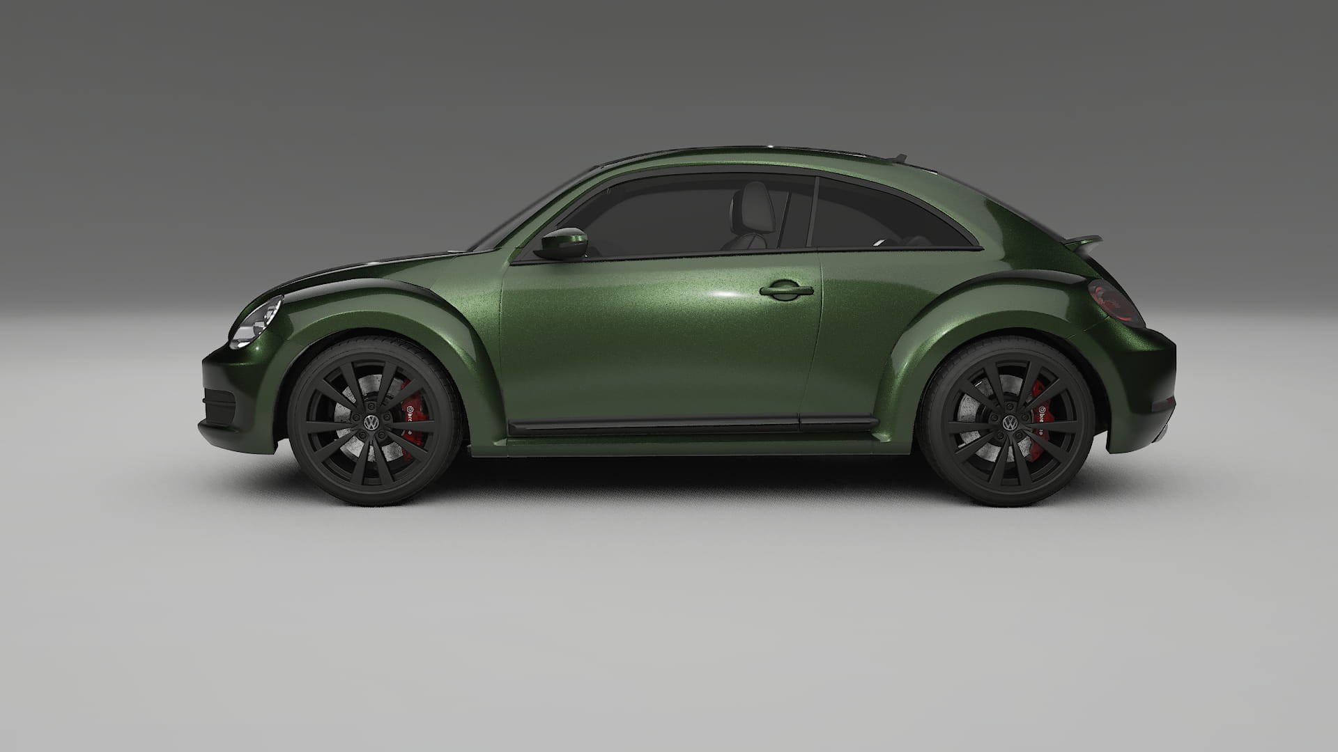 VW Beetle A5 prefacelift pre LCI TPU Lackskyddsfilm | LAGOON Färgskiftande PPF – Komplett Förskuret Kit