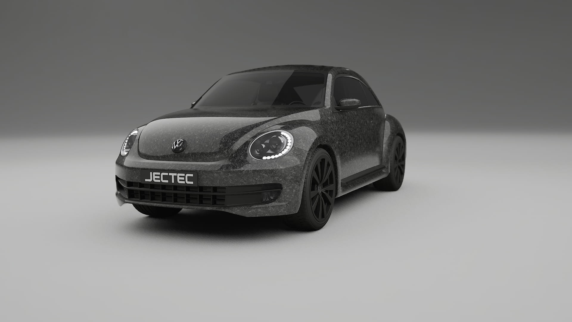 VW Beetle A5 prefacelift pre LCI TPU Lackskyddsfilm | FORGED S Färgskiftande PPF – Komplett Förskuret Kit